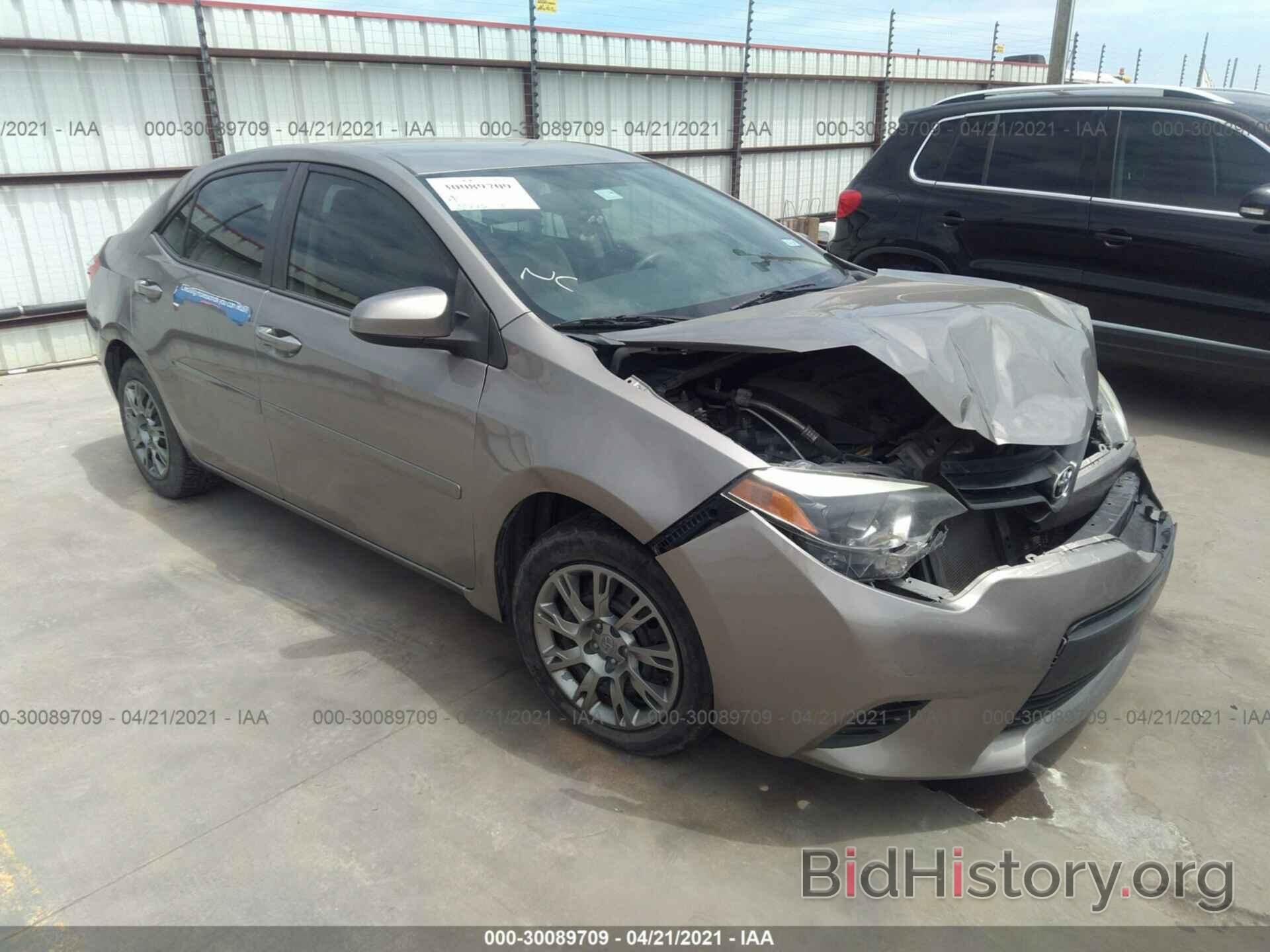 Photo 5YFBURHE3EP168777 - TOYOTA COROLLA 2014