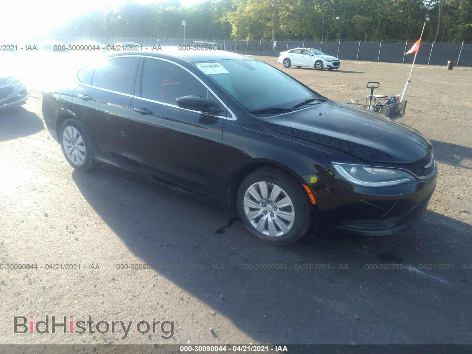 Фотография 1C3CCCFB8FN560721 - CHRYSLER 200 2015