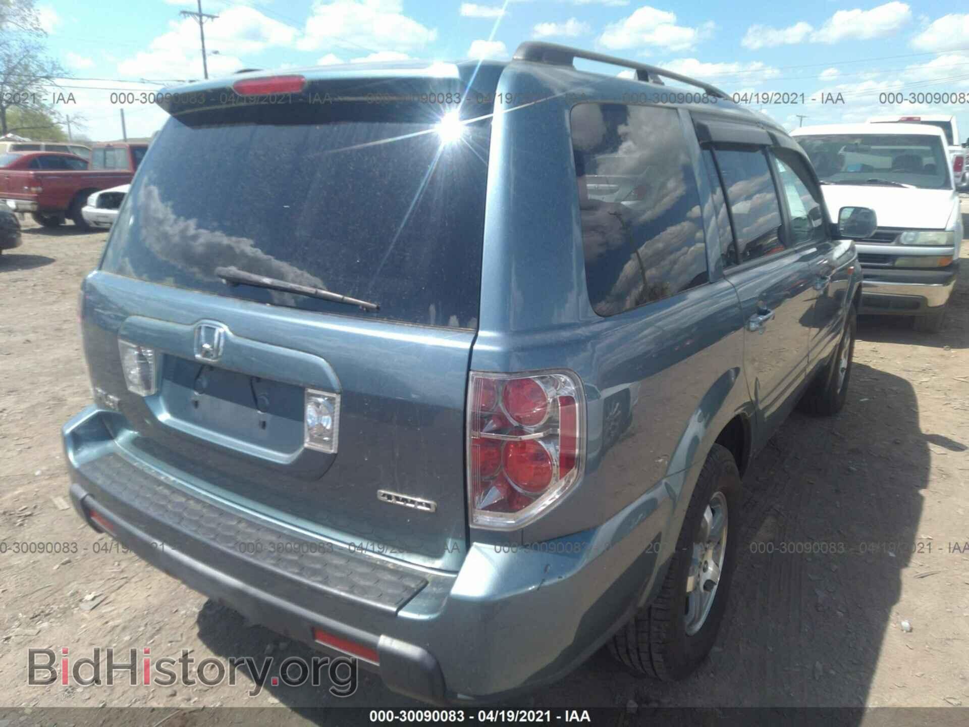 2006 HONDA PILOT - VIN: 5FNYF18436B014189 - Фото 4