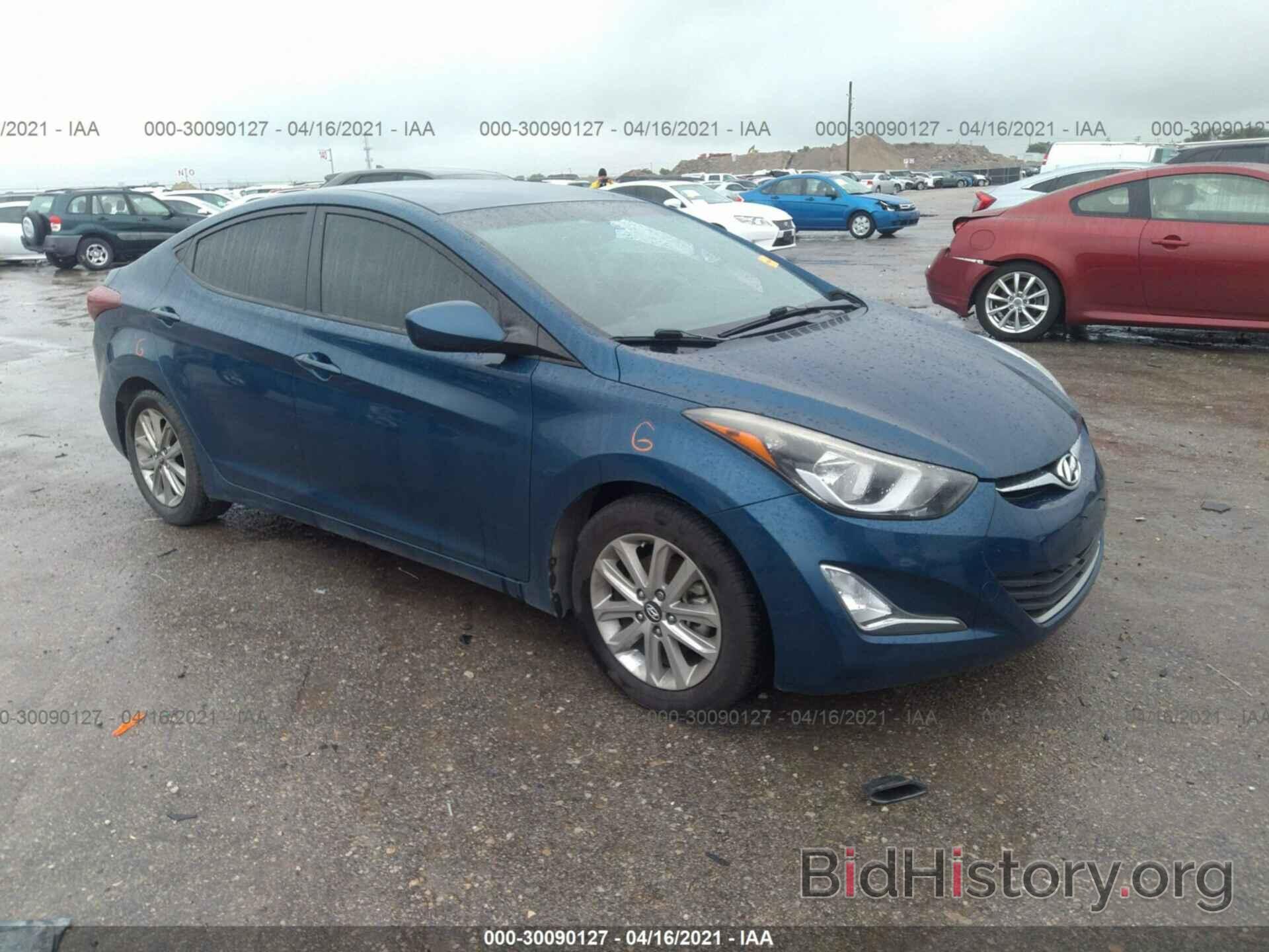 Photo KMHDH4AE4EU159210 - HYUNDAI ELANTRA 2014