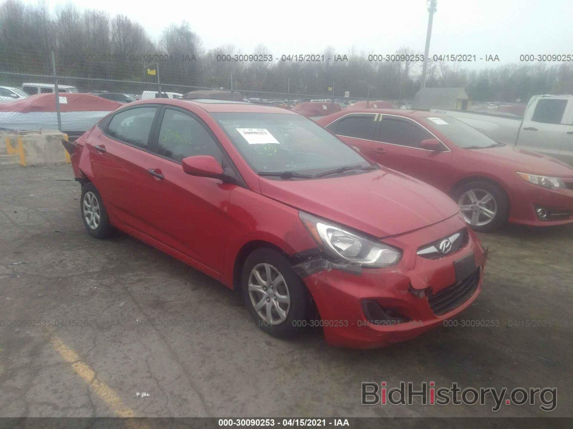 Photo KMHCT4AE0CU039668 - HYUNDAI ACCENT 2012