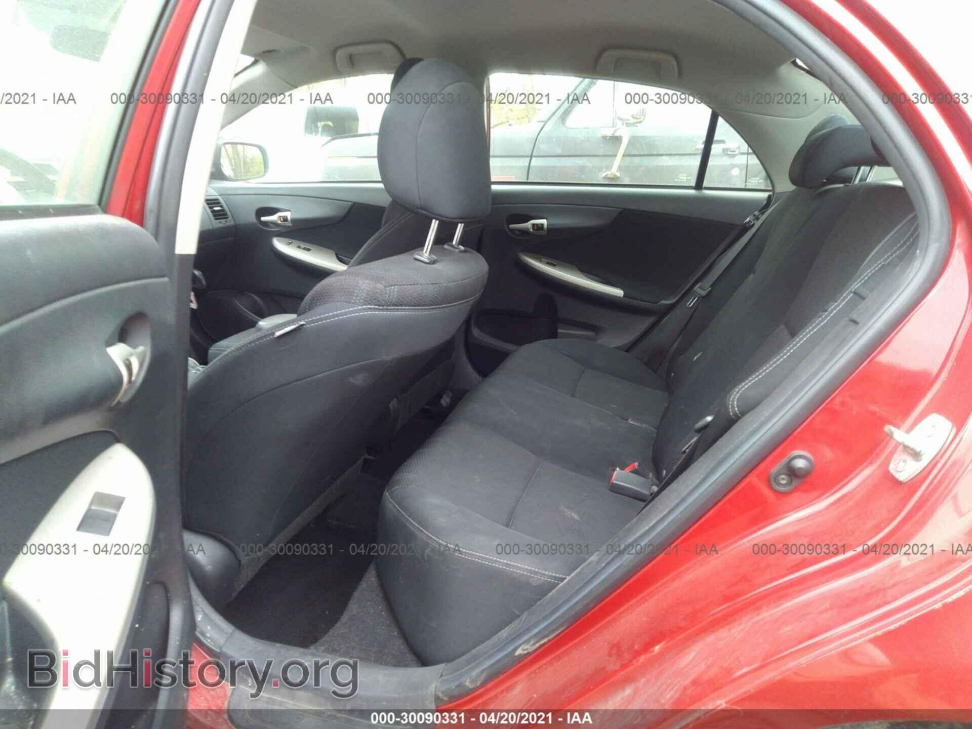 2012 TOYOTA COROLLA - VIN: 2T1BU4EE5CC759956 - Фото 8