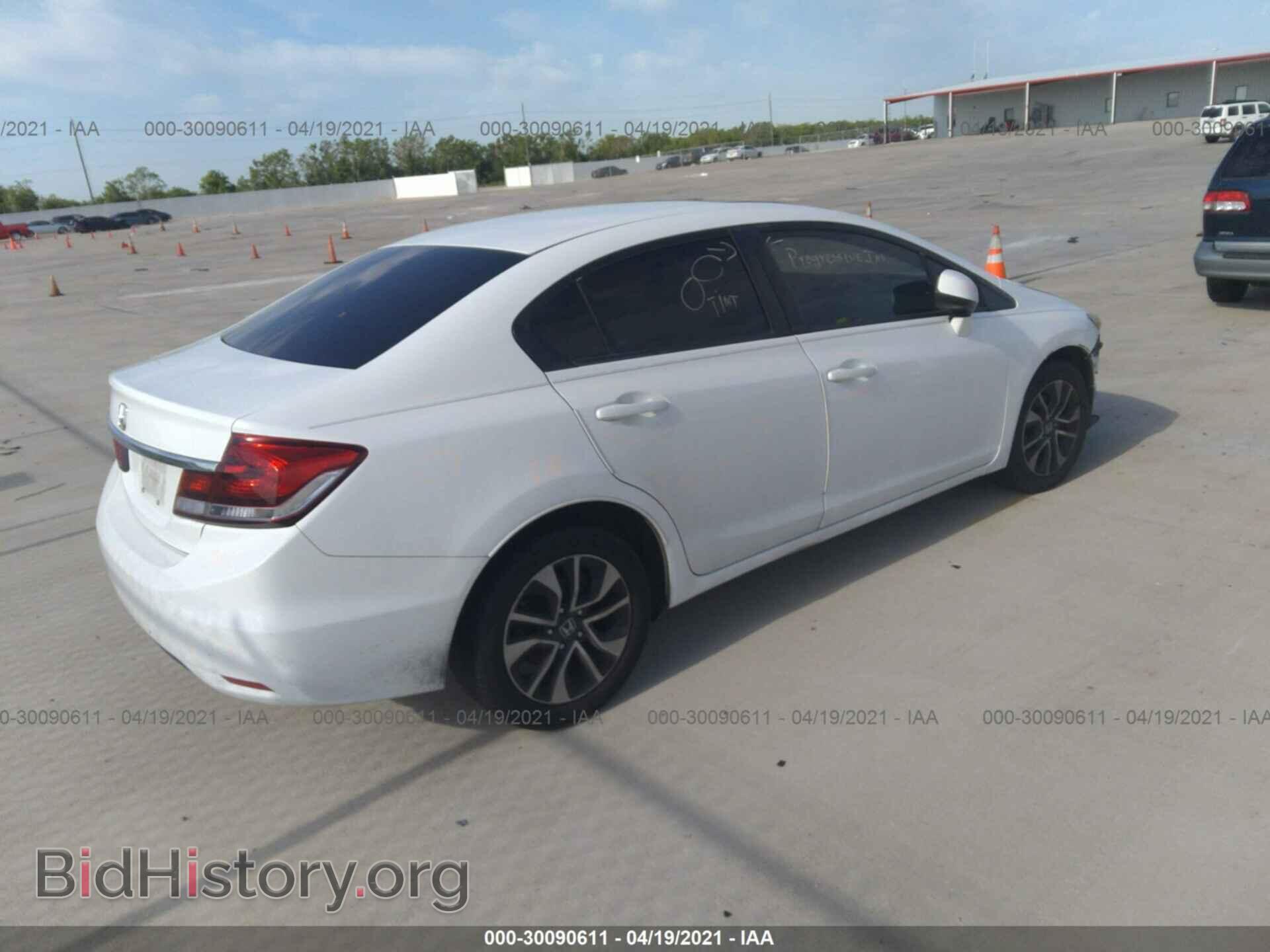 2013 HONDA CIVIC SDN - VIN: 19XFB2F84DE044402 - Фото 4