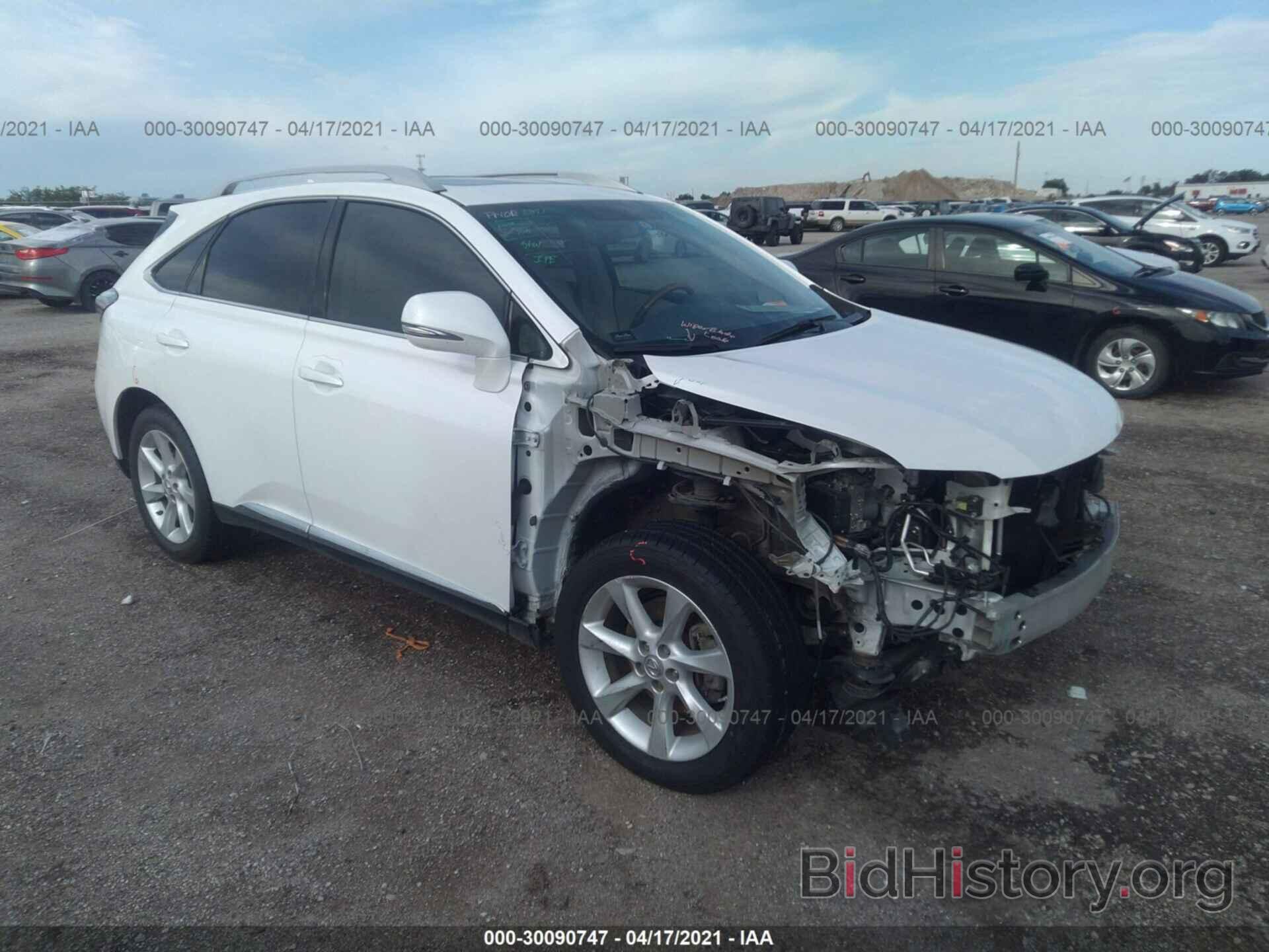 Photo 2T2ZK1BA5CC080737 - LEXUS RX 350 2012