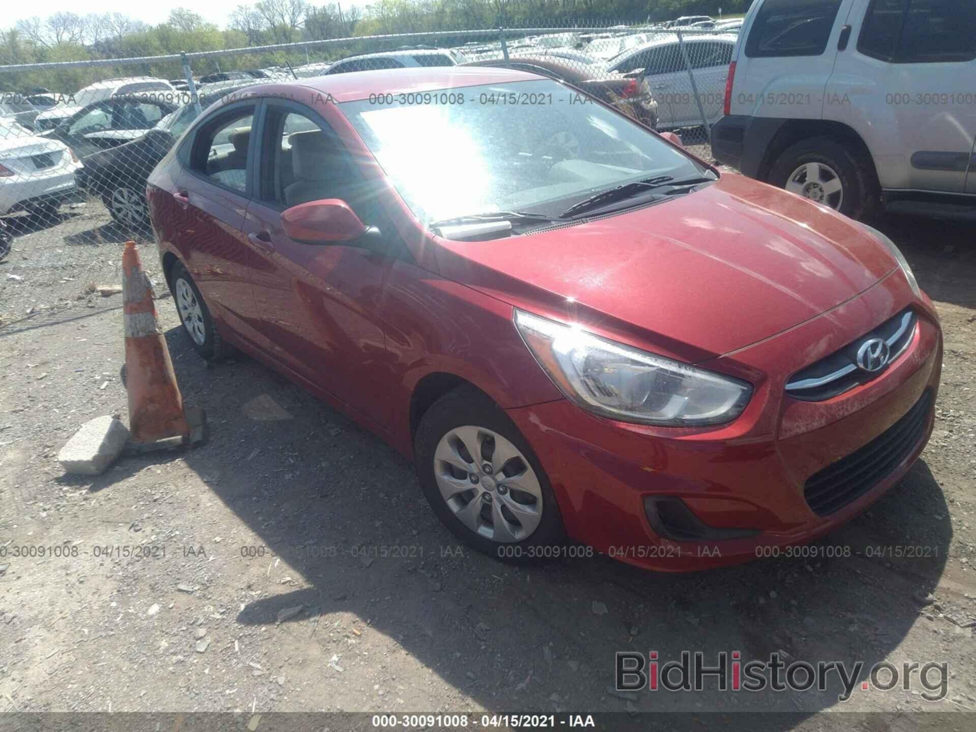 Photo KMHCT4AE9HU376136 - HYUNDAI ACCENT 2017