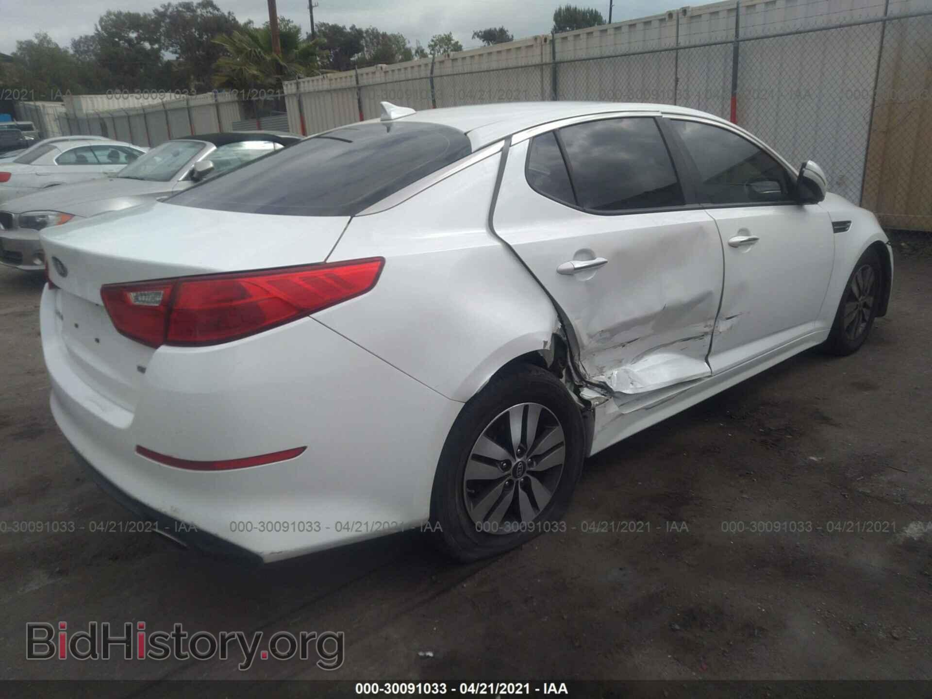 2015 KIA OPTIMA - VIN: KNAGM4A78F5600828 - Фото 4