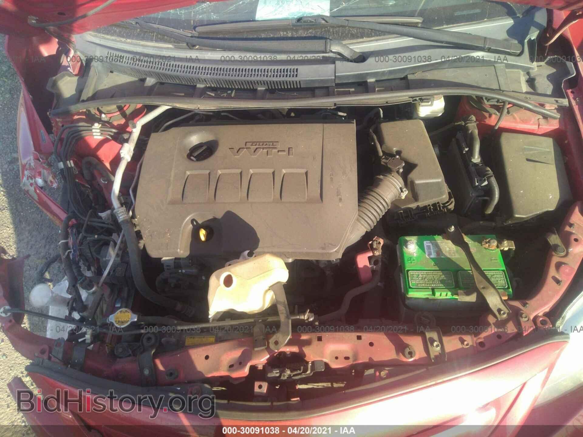 2011 TOYOTA COROLLA - VIN: 2T1BU4EE2BC577145 - Фото 10