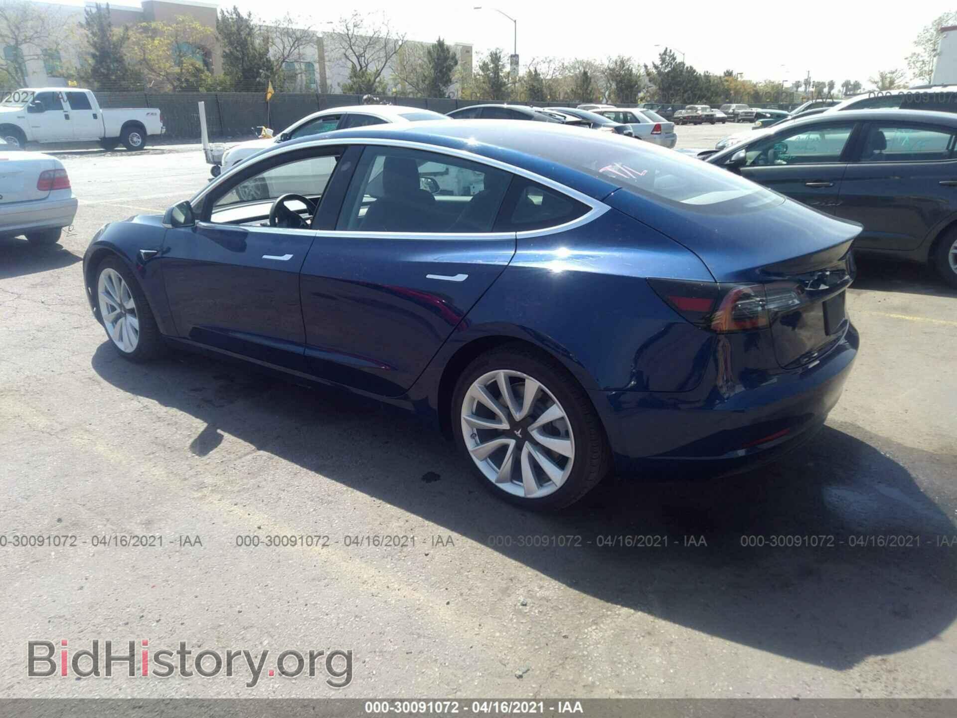 2018 TESLA MODEL 3 - VIN: 5YJ3E1EA7JF118331 - Фото 3