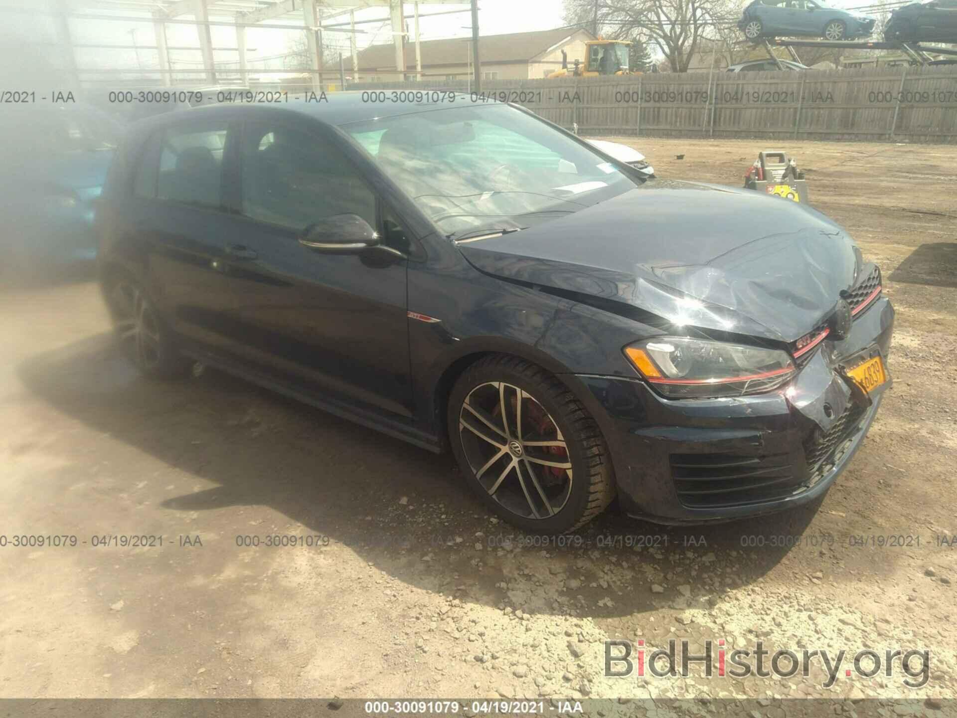 Photo 3VW547AU9HM053760 - VOLKSWAGEN GOLF GTI 2017