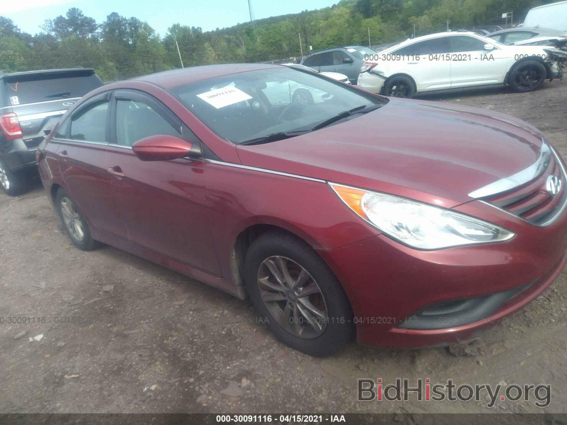 Photo 5NPEB4AC0EH871149 - HYUNDAI SONATA 2014