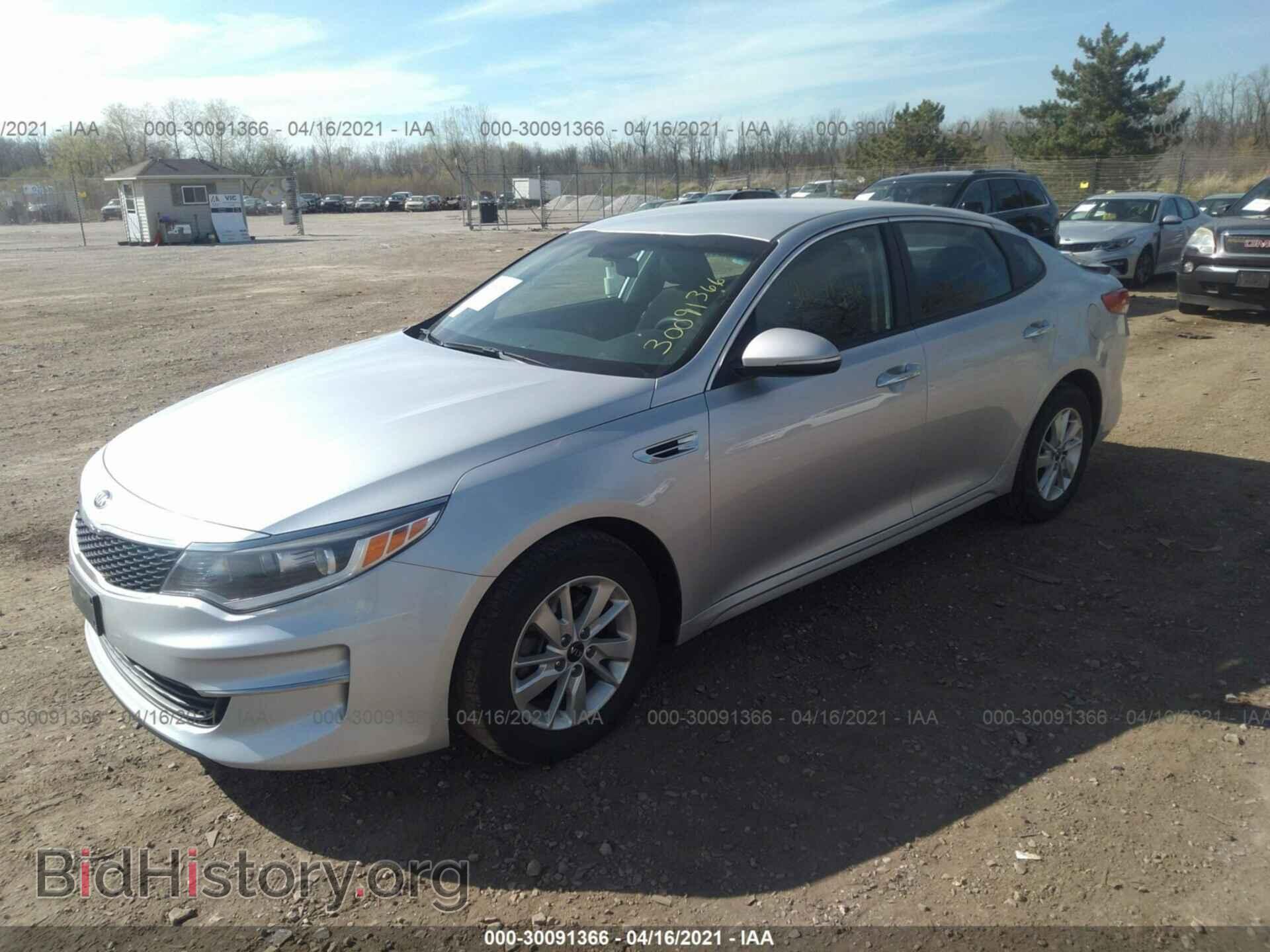 2017 KIA OPTIMA - VIN: KNAGT4L35H5142004 - Фото 2