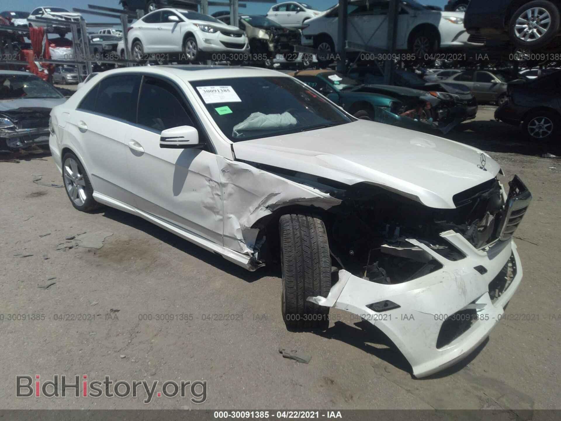 Photo WDDHF5KB7DA726151 - MERCEDES-BENZ E-CLASS 2013