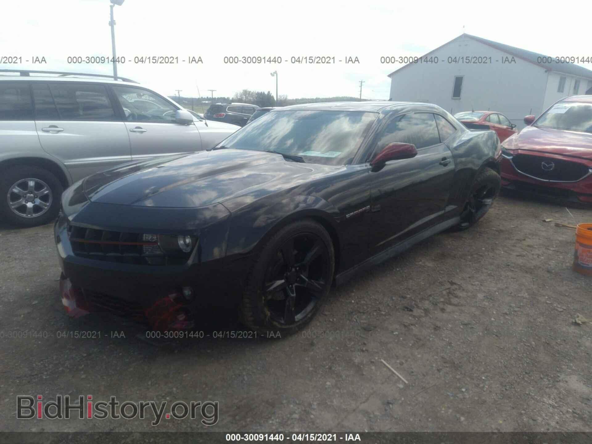 2013 CHEVROLET CAMARO - VIN: 2G1FB1E33D9122837 - Фото 2