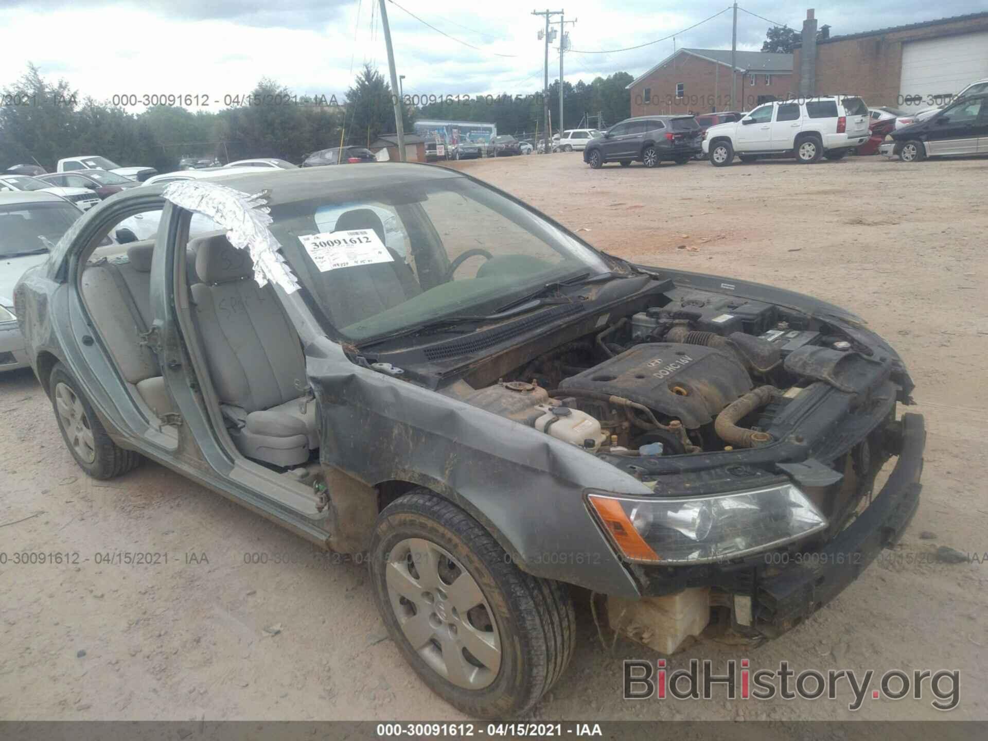 Photo 5NPET46C08H362253 - HYUNDAI SONATA 2008