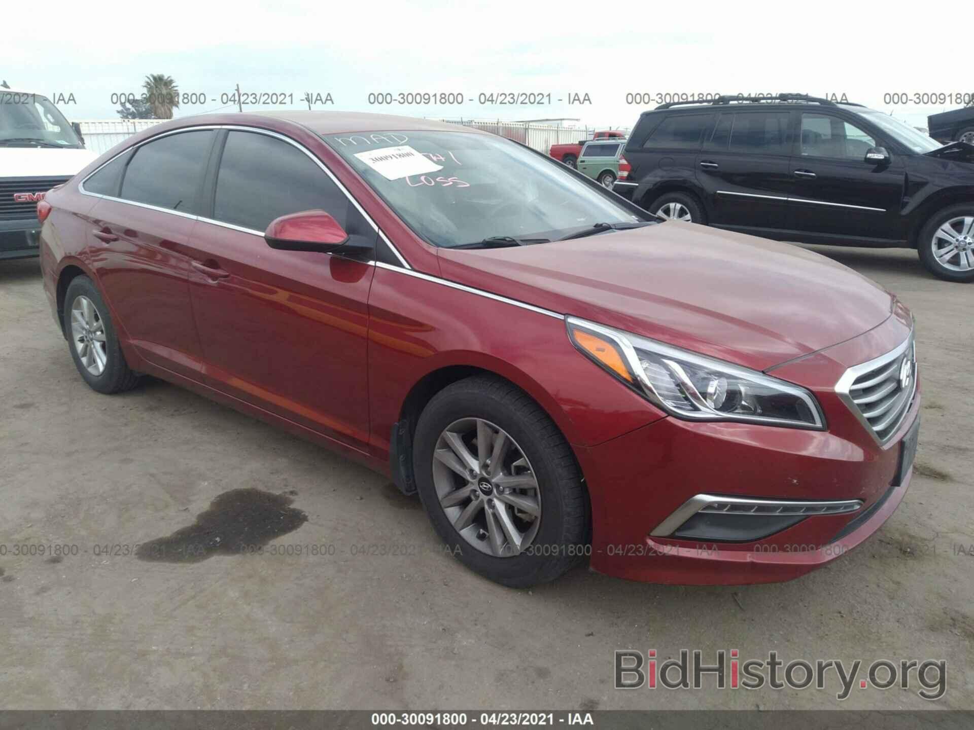 Photo 5NPE24AF9FH252352 - HYUNDAI SONATA 2015