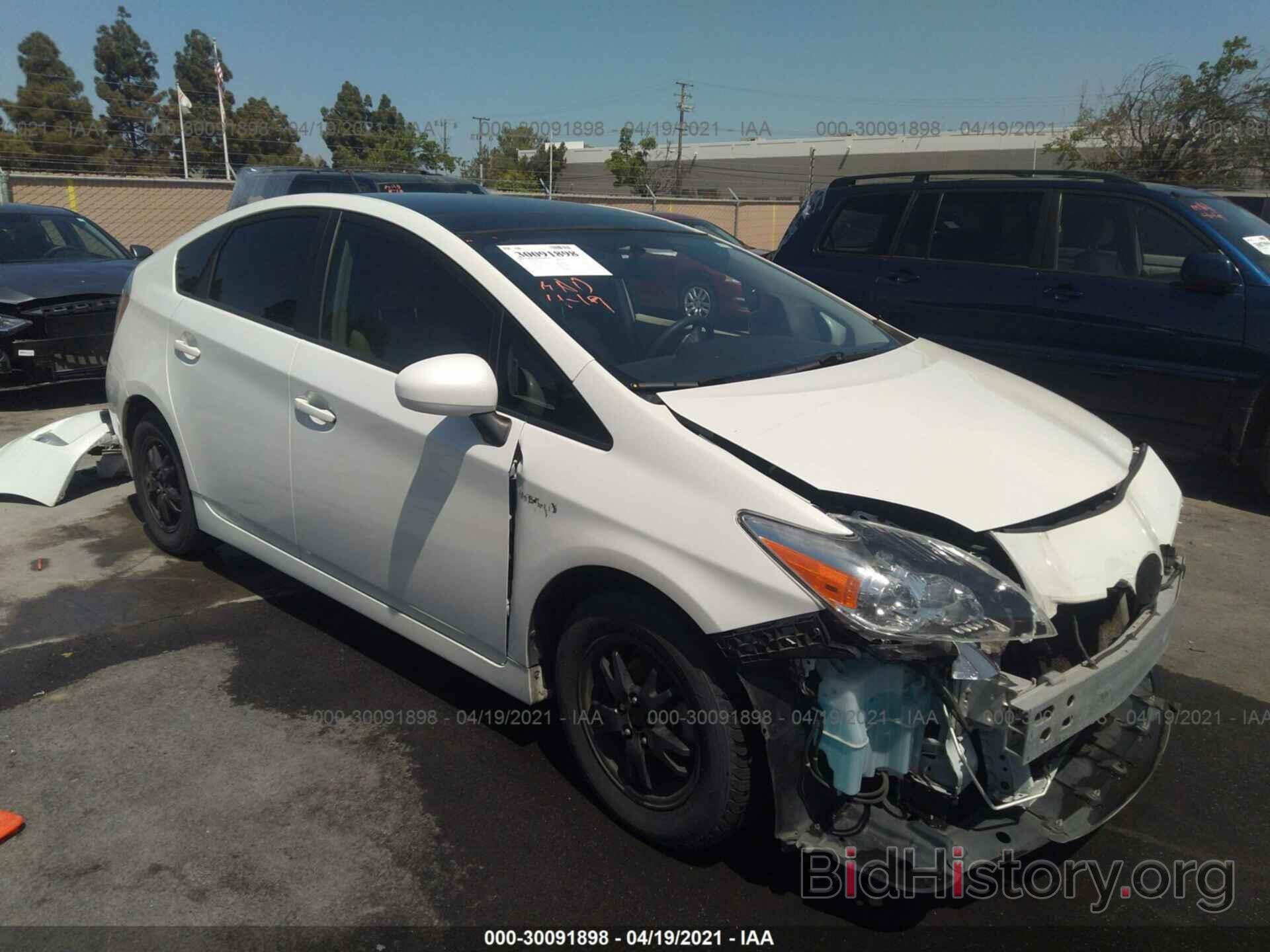 Photo JTDKN3DU9C1575639 - TOYOTA PRIUS 2012