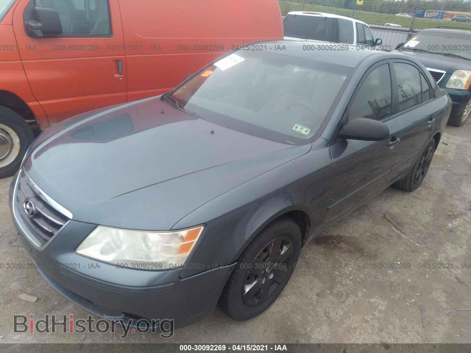 2009 HYUNDAI SONATA - VIN: 5NPET46C19H415320 - Фото 2