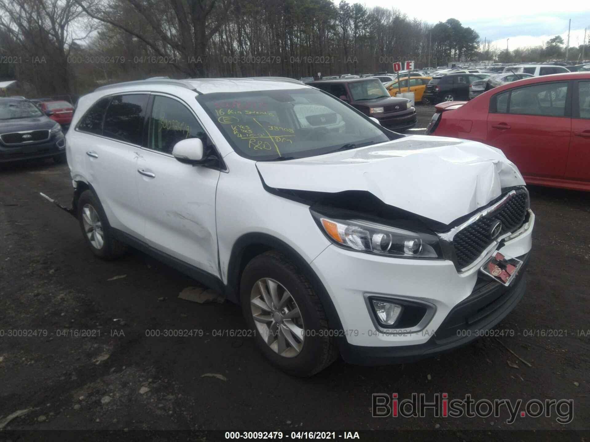 Photo 5XYPG4A55GG166630 - KIA SORENTO 2016