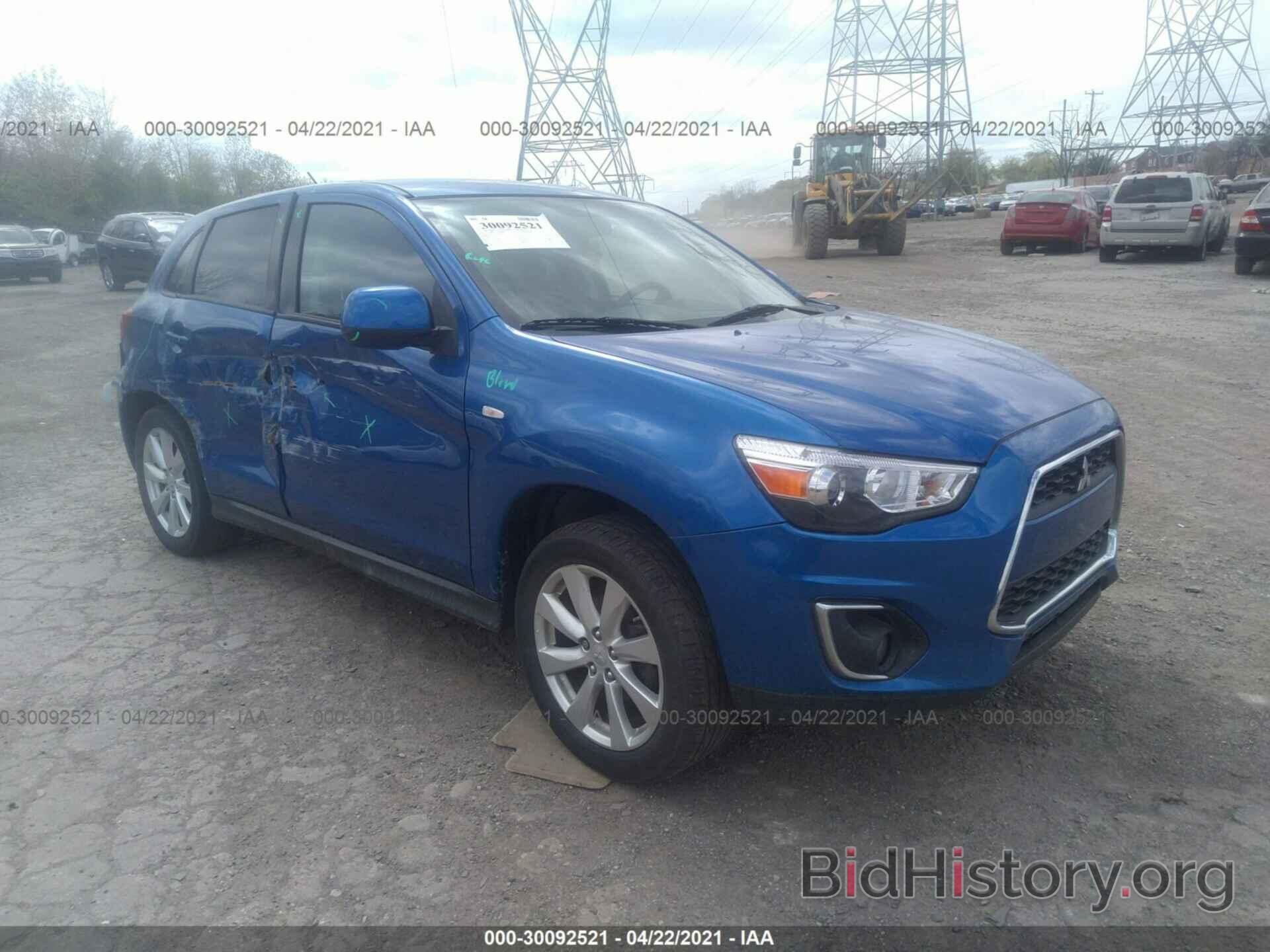 Photo 4A4AR3AU5FE017202 - MITSUBISHI OUTLANDER SPORT 2015