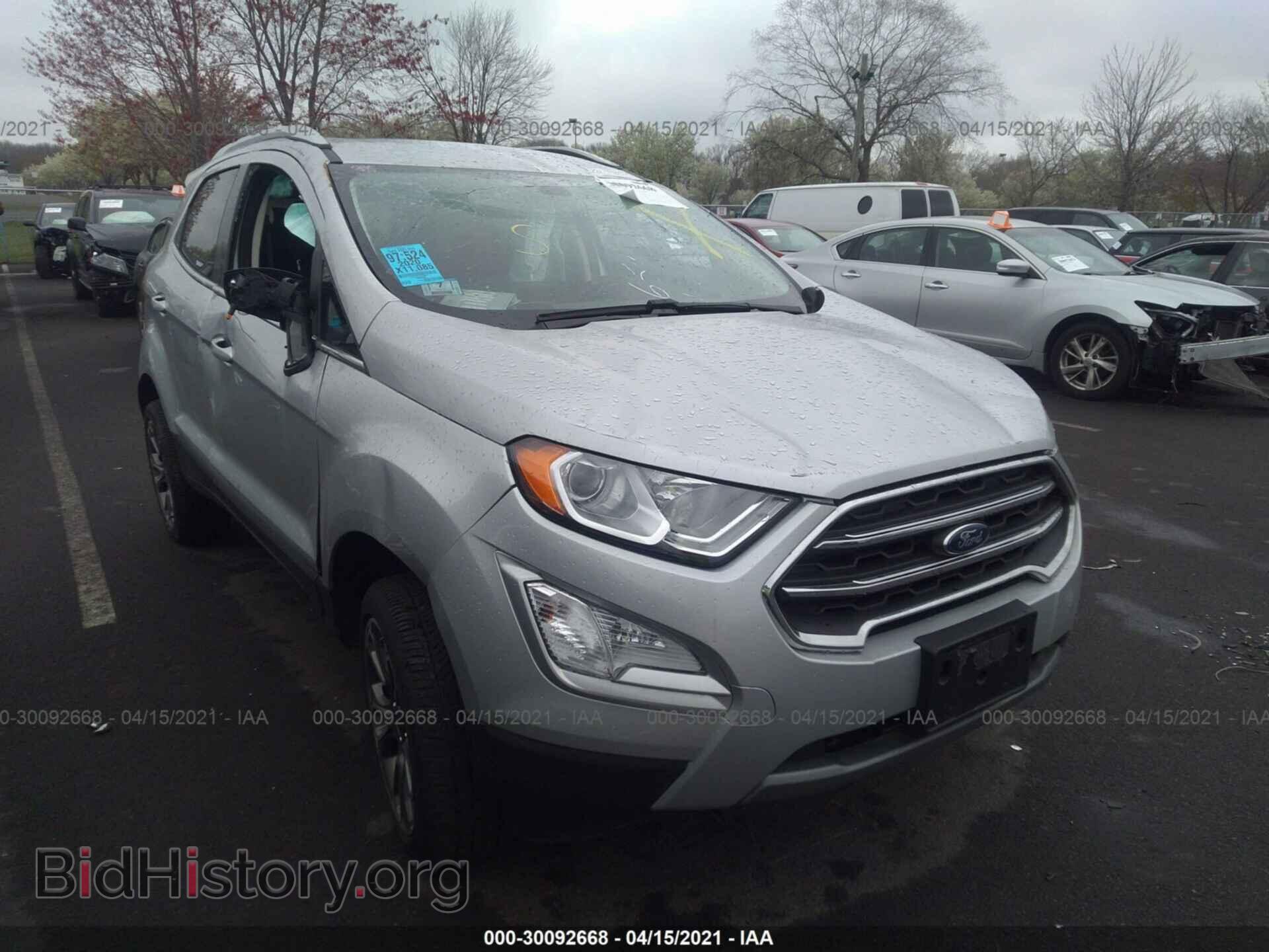 Photo MAJ6S3KL1LC365437 - FORD ECOSPORT 2020