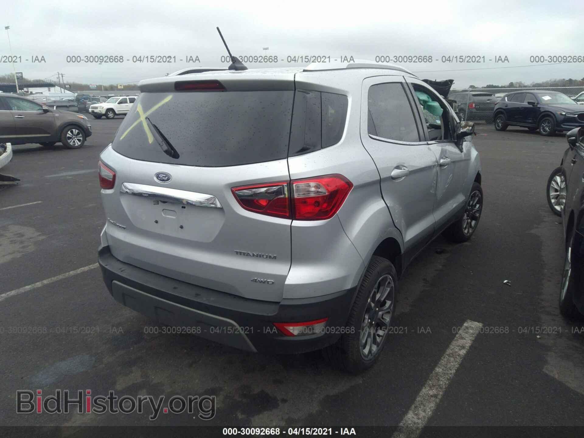 2020 FORD ECOSPORT - VIN: MAJ6S3KL1LC365437 - Photo 4