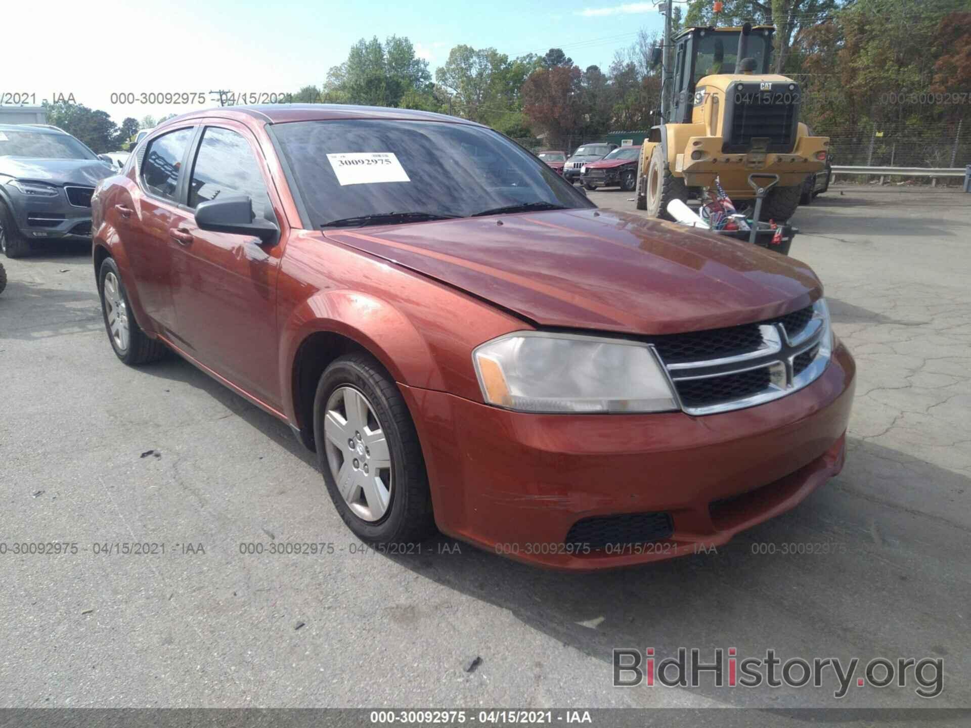 Photo 1C3CDZAB9CN182766 - DODGE AVENGER 2012