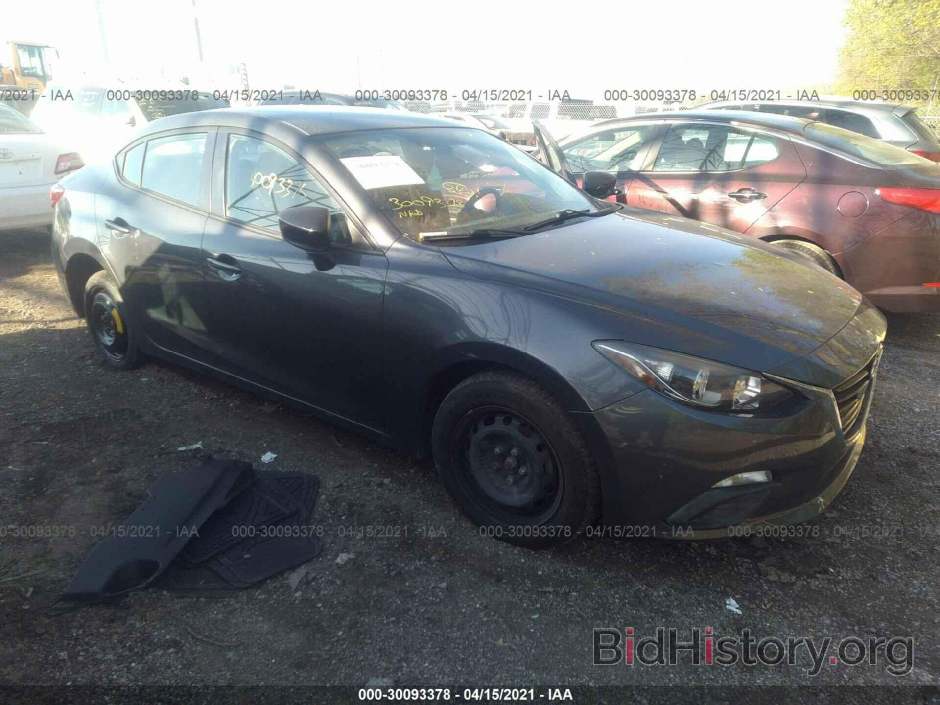 Photo JM1BM1T7XF1222320 - MAZDA MAZDA3 2015