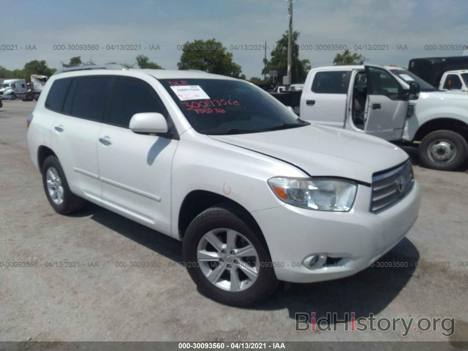 Photo JTEEW44A482000996 - TOYOTA HIGHLANDER HYBRID 2008