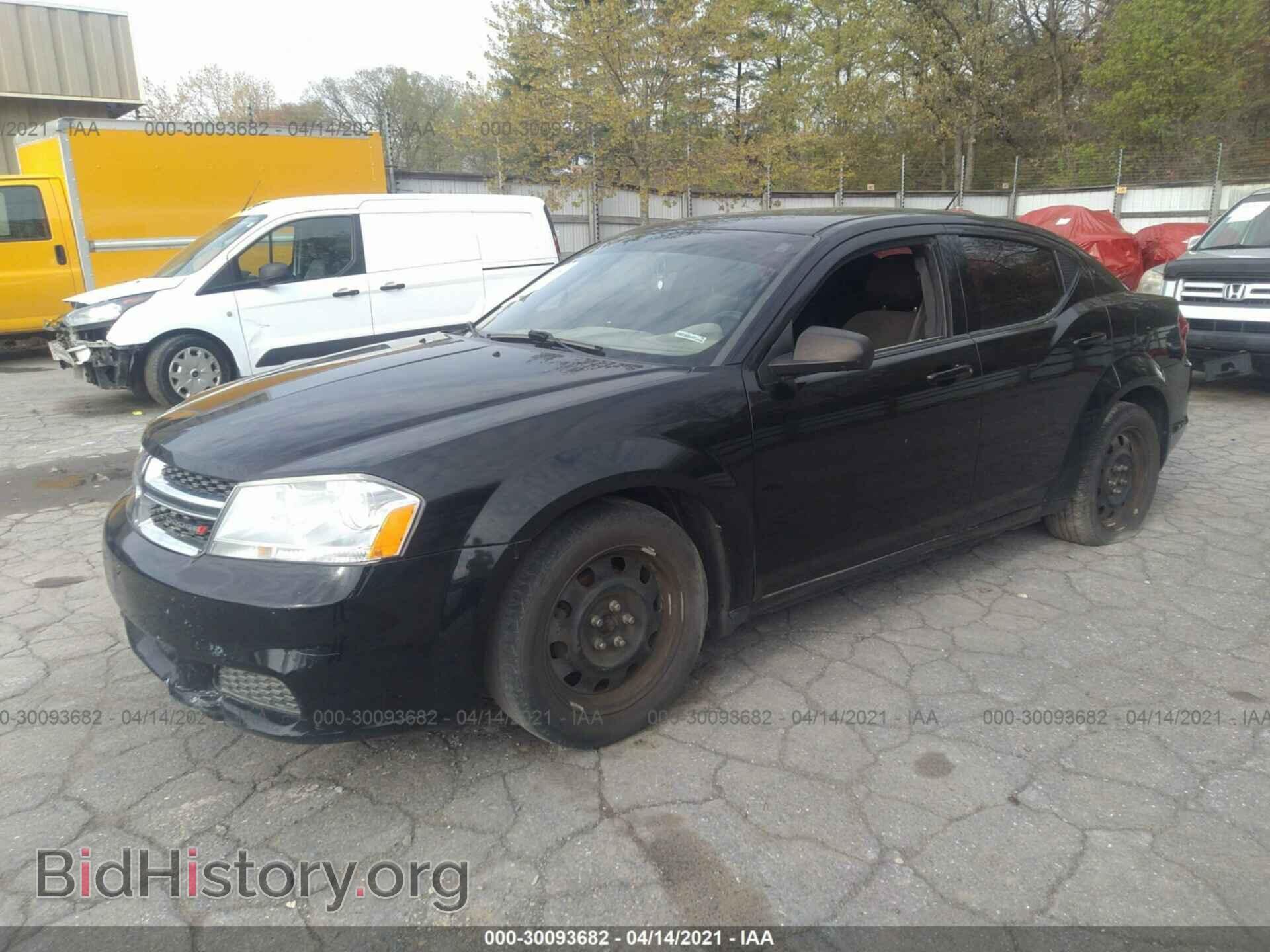 2013 DODGE AVENGER - VIN: 1C3CDZAB4DN540681 - Фото 2