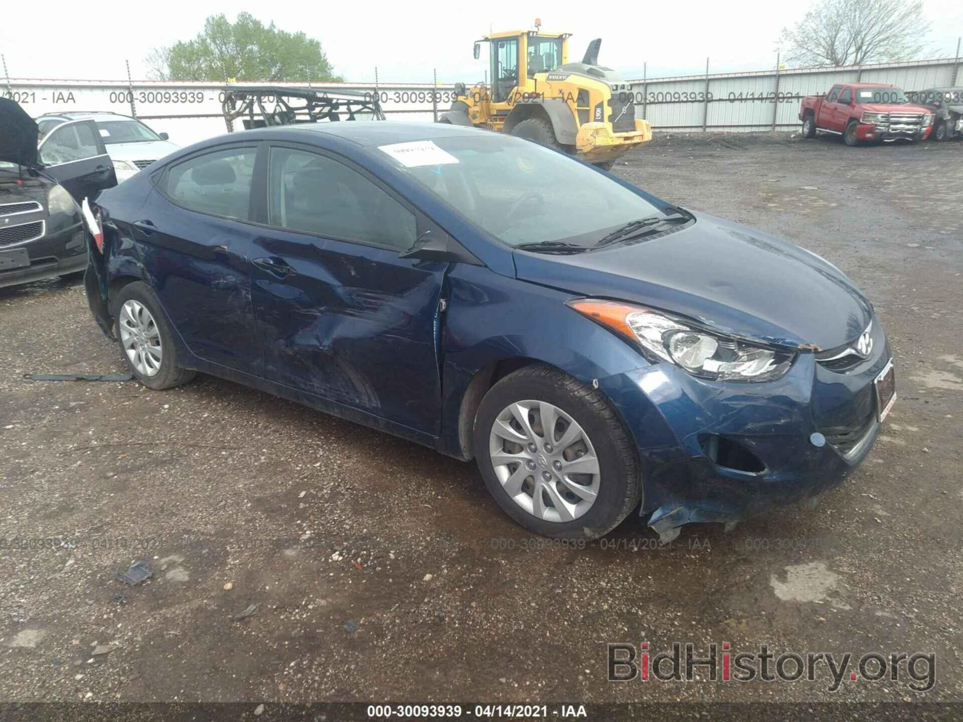 Photo KMHDH4AE9DU544034 - HYUNDAI ELANTRA 2013