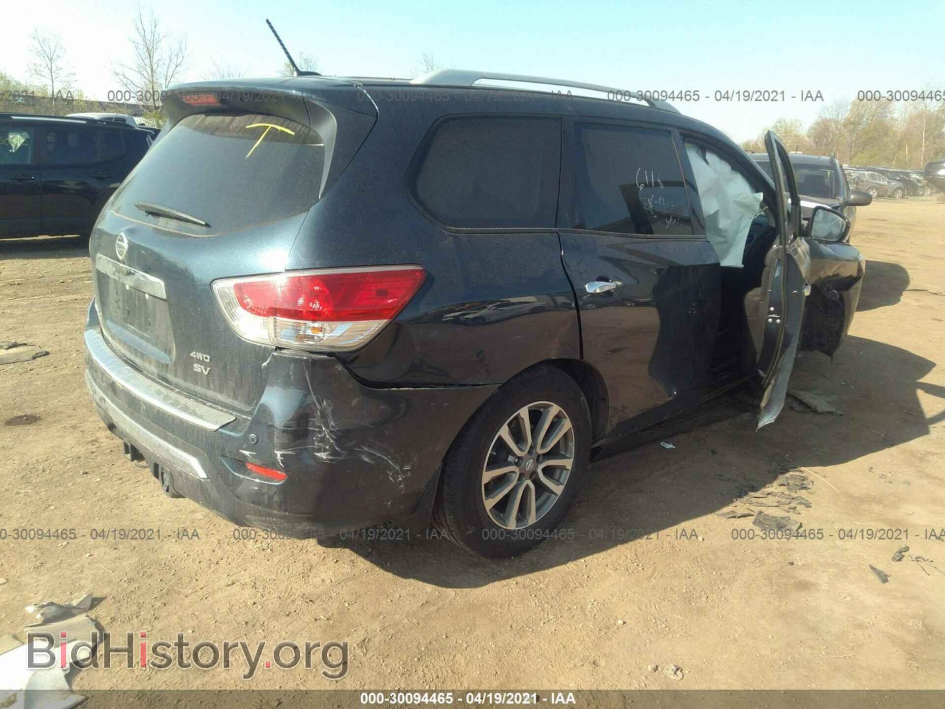 2014 NISSAN PATHFINDER - VIN: 5N1AR2MMXEC684379 - Фото 4