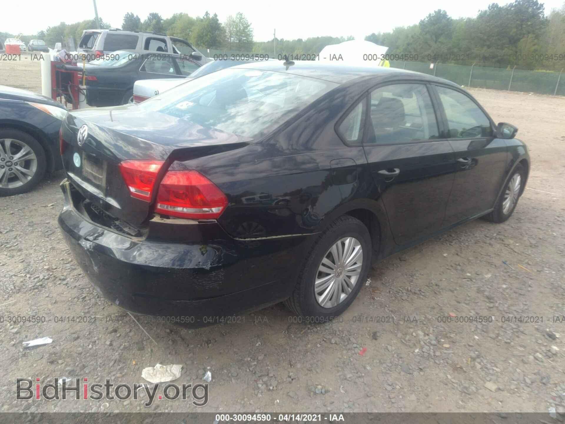 2014 VOLKSWAGEN PASSAT - VIN: 1VWAH7A36EC008119 - Фото 4