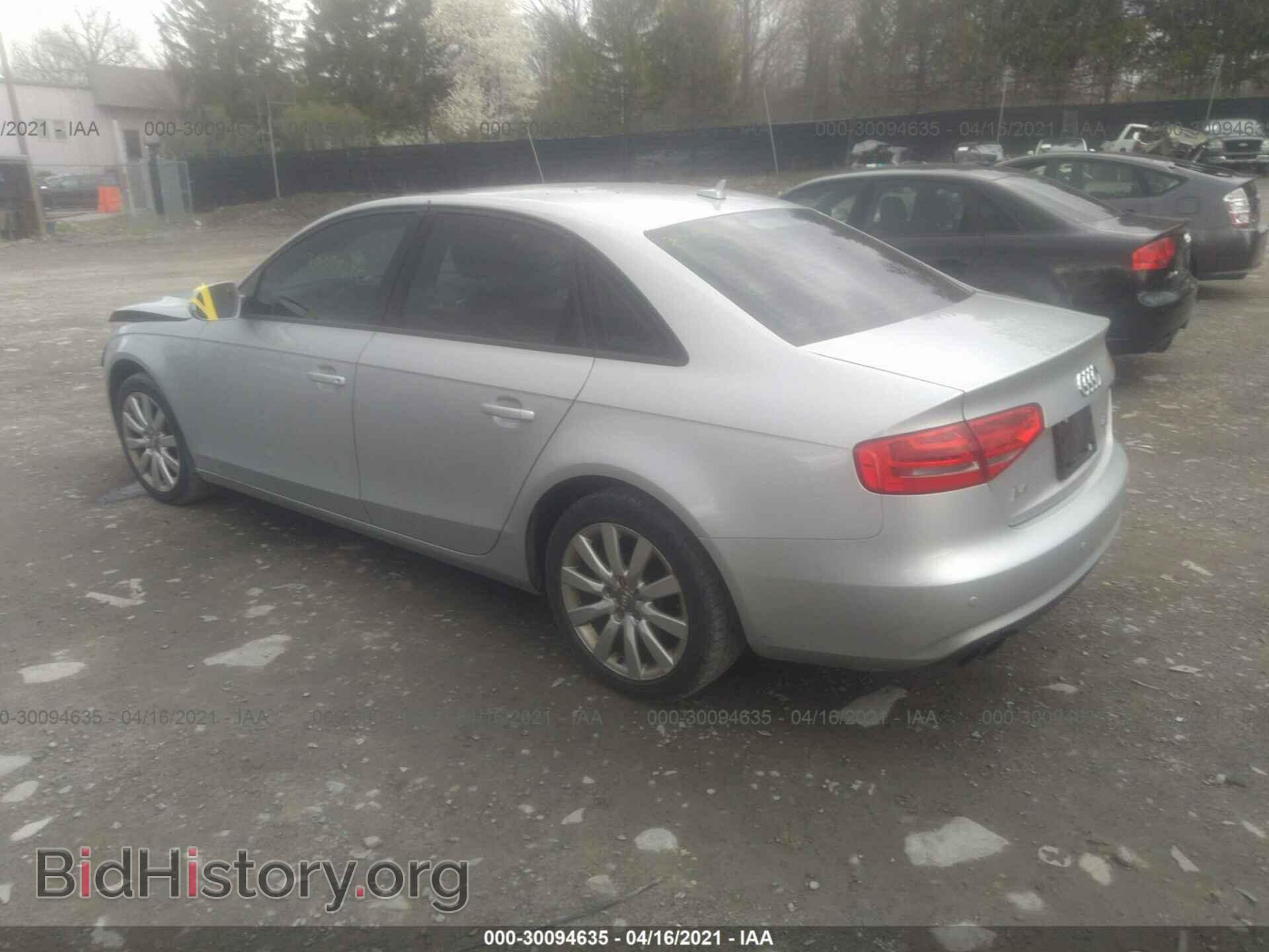 2013 AUDI A4 - VIN: WAUBFAFL6DN045142 - Photo 3