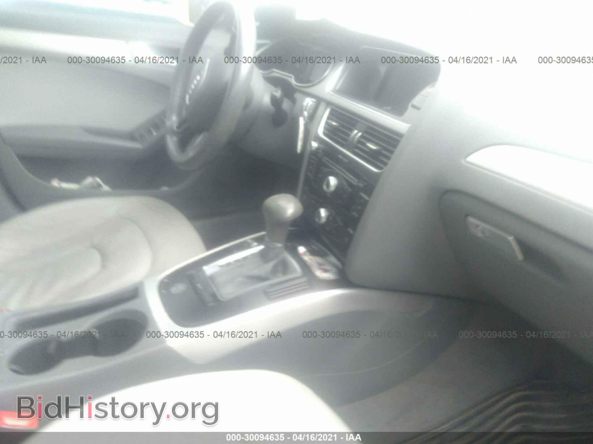 2013 AUDI A4 - VIN: WAUBFAFL6DN045142 - Photo 5
