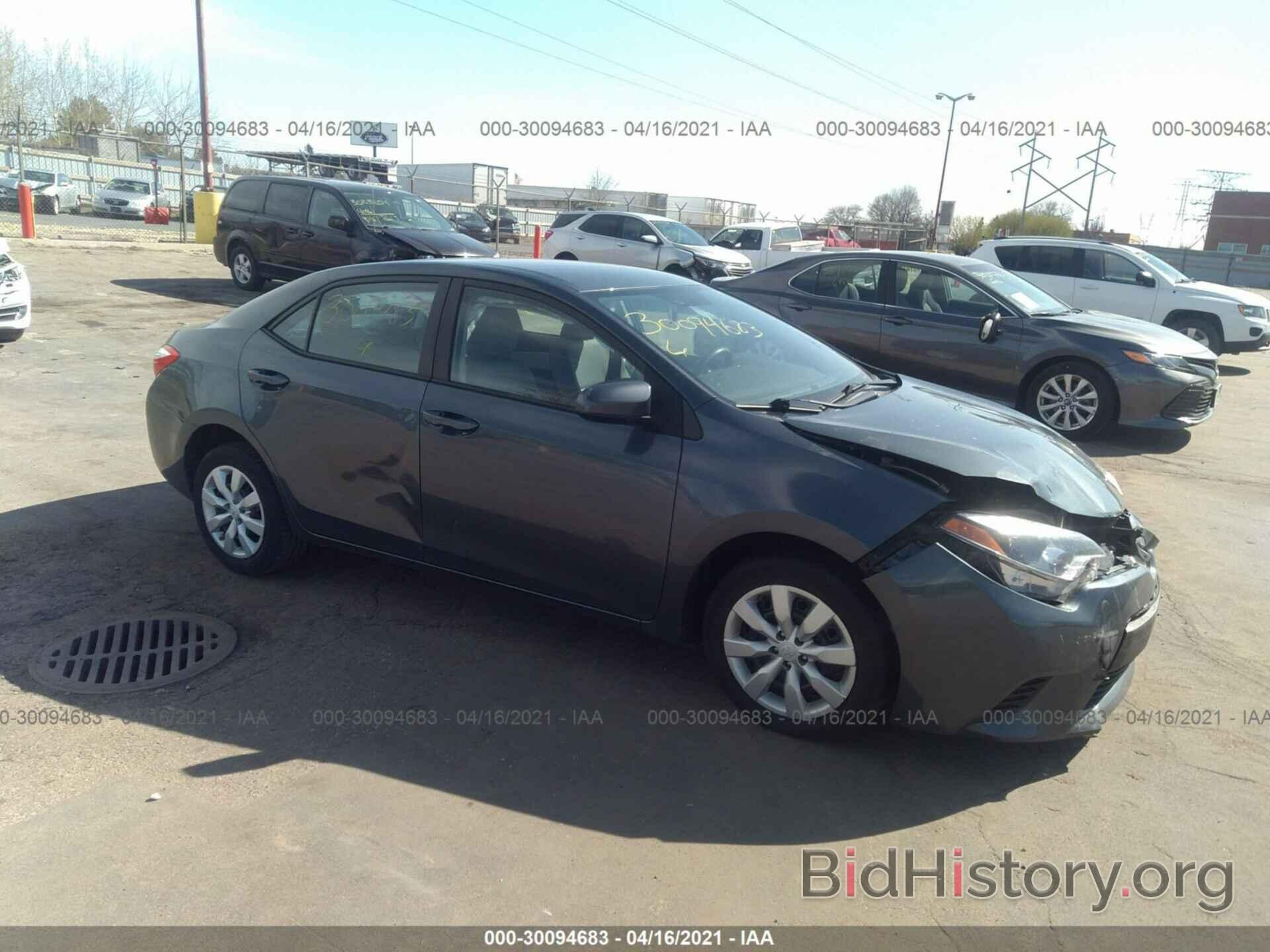 Photo 5YFBURHE5EP158462 - TOYOTA COROLLA 2014