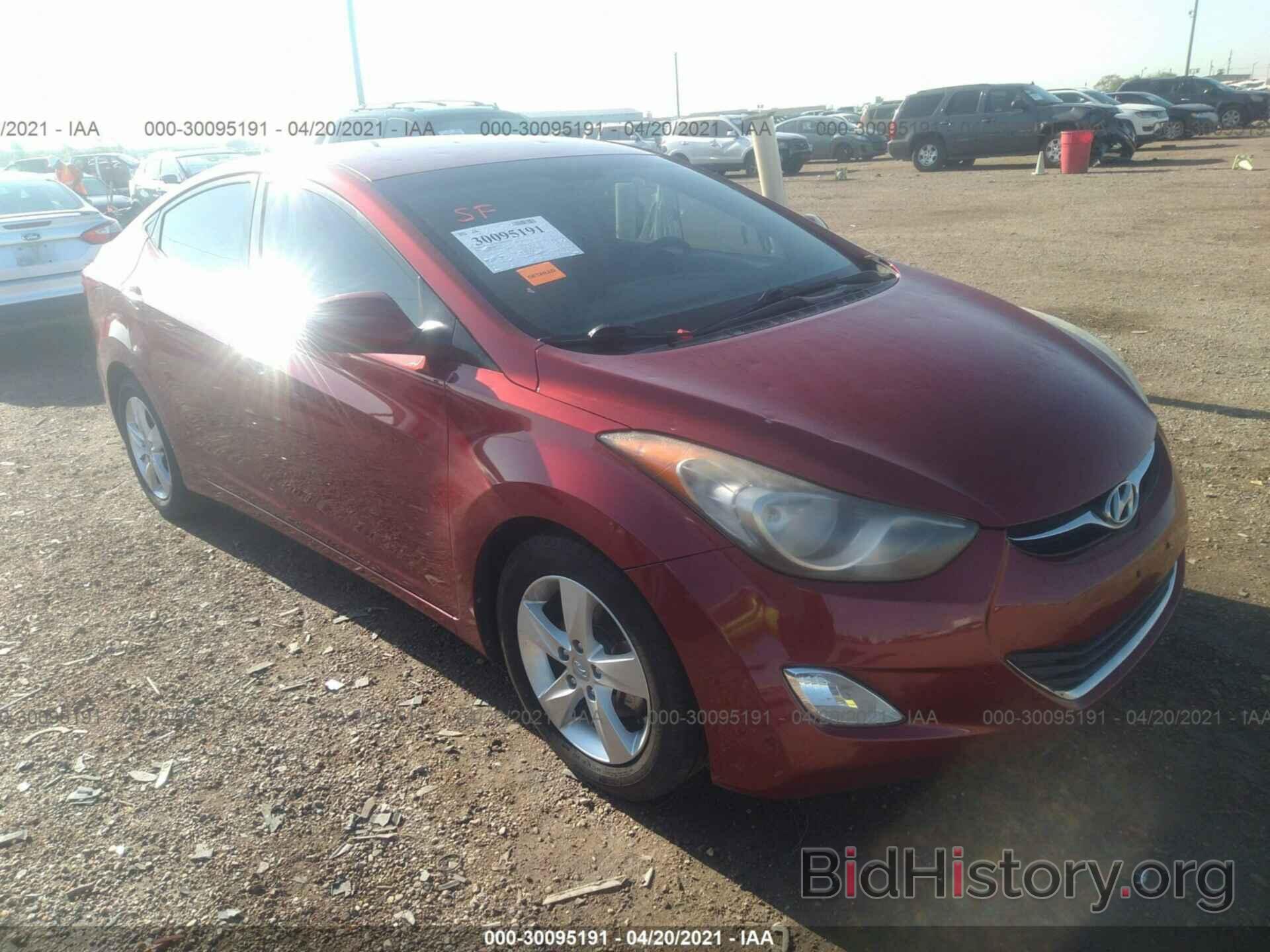 Photo 5NPDH4AE7DH288118 - HYUNDAI ELANTRA 2013