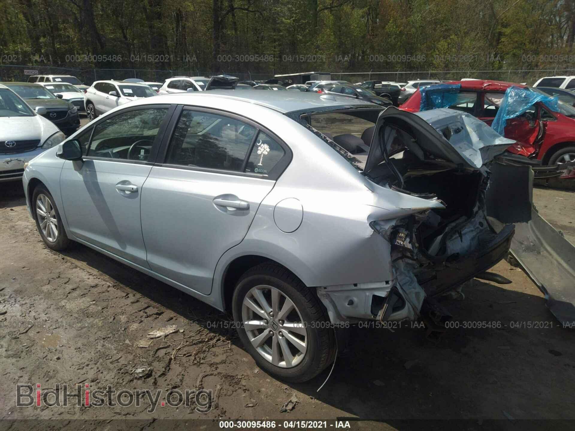 2012 HONDA CIVIC SDN - VIN: 2HGFB2F86CH540564 - Фото 3