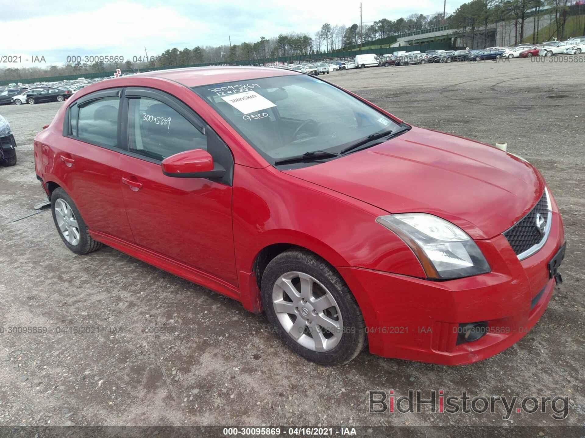 Photo 3N1AB6AP2CL708533 - NISSAN SENTRA 2012