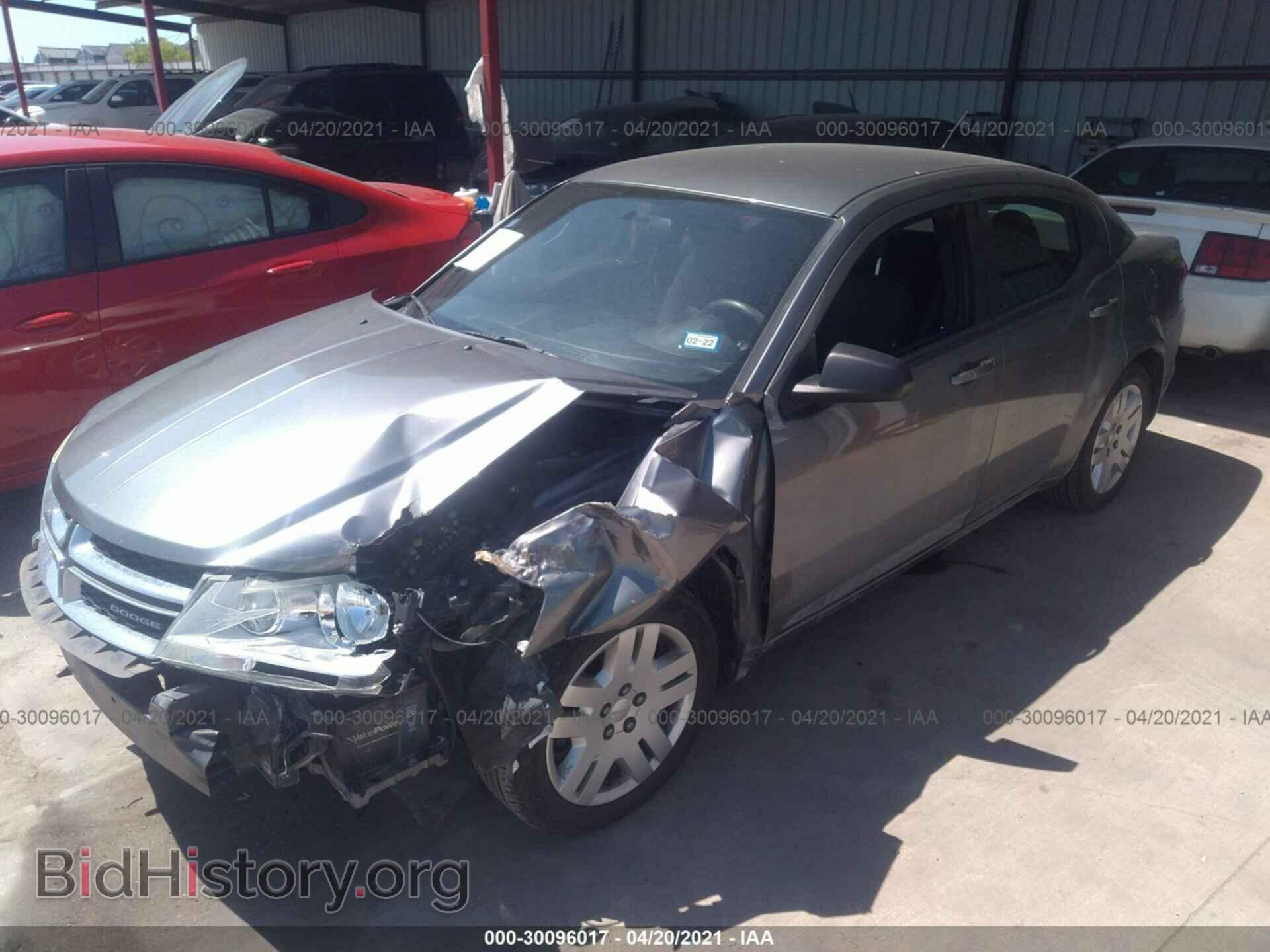 2012 DODGE AVENGER - VIN: 1C3CDZAB5CN110429 - Photo 2