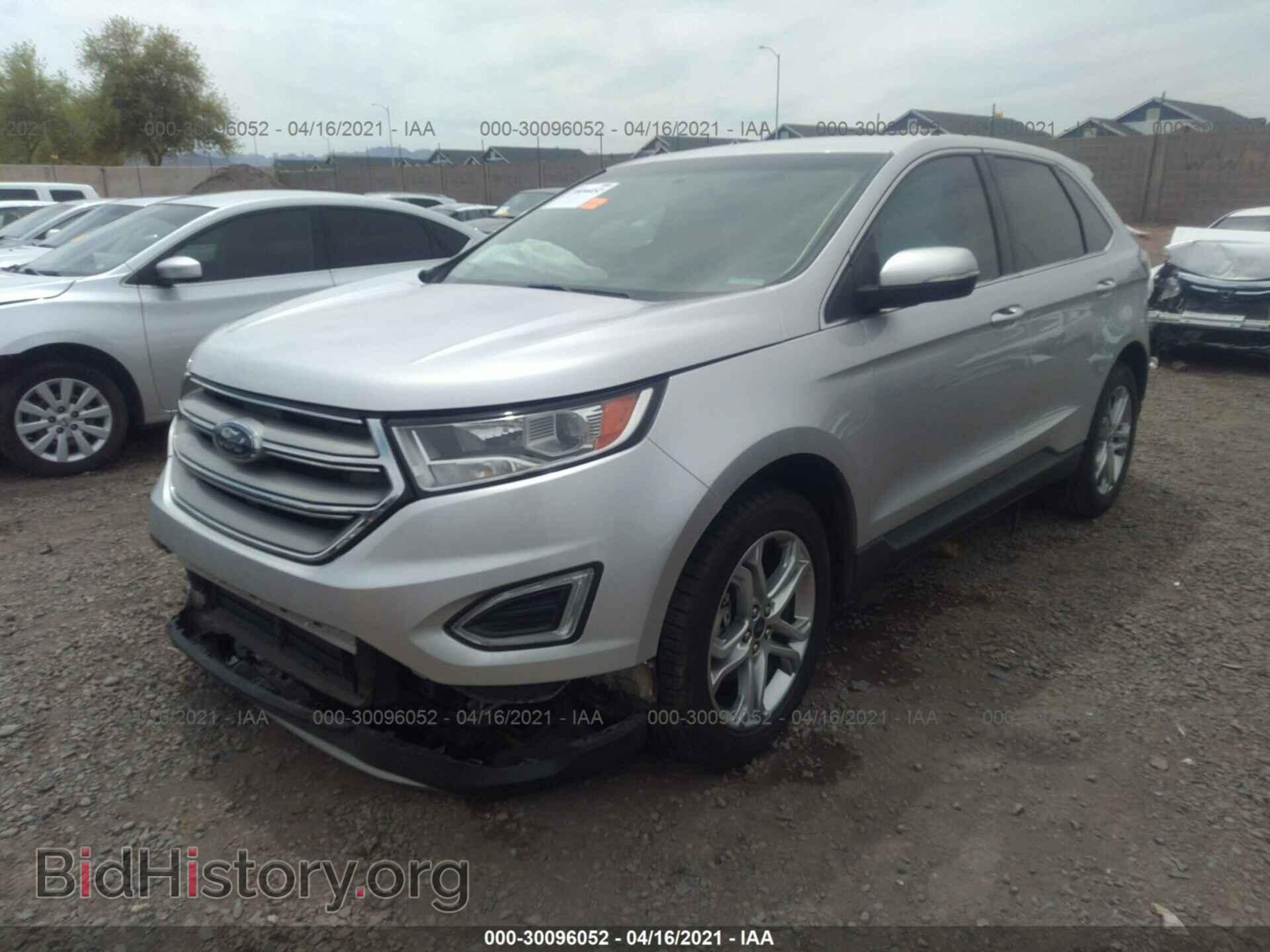 2016 FORD EDGE - VIN: 2FMPK3K96GBC37764 - Фото 2