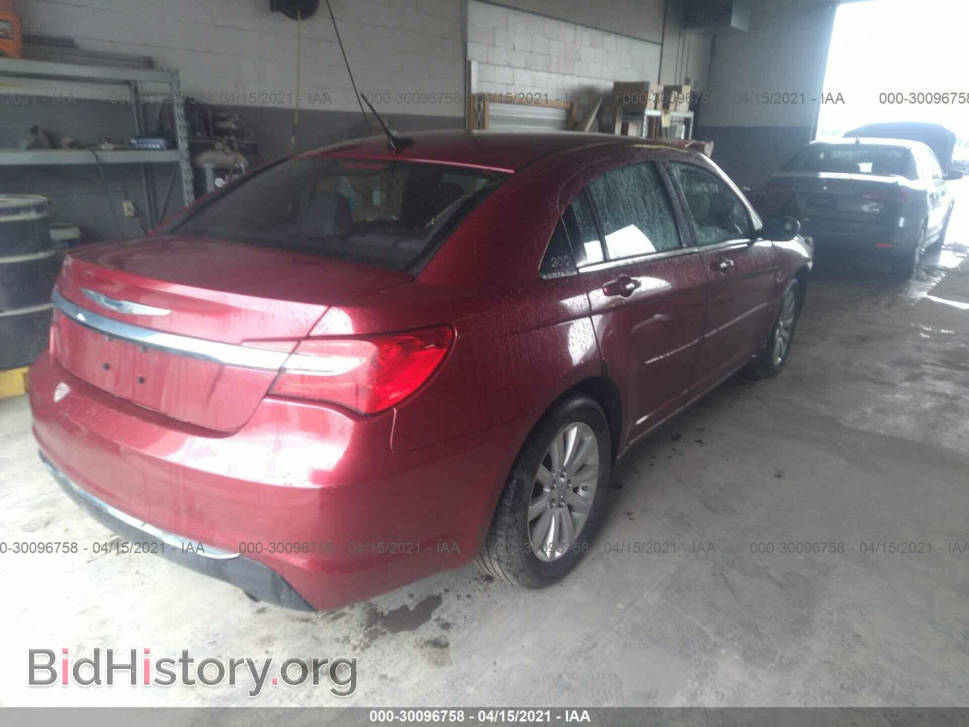2013 CHRYSLER 200 - VIN: 1C3CCBBB6DN721760 - Фото 4