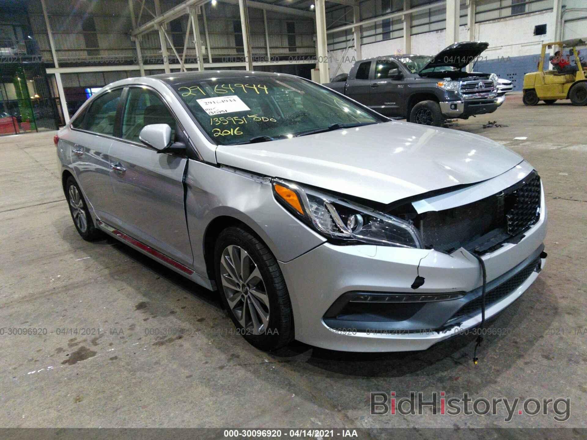 Photo 5NPE34AFXGH416366 - HYUNDAI SONATA 2016