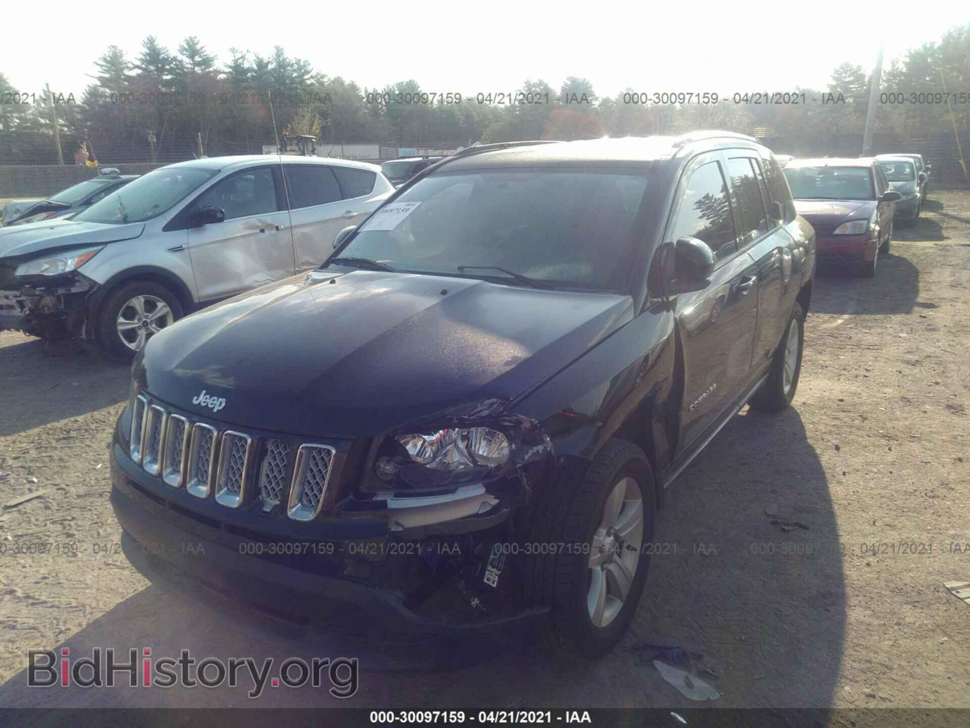 2014 JEEP COMPASS - VIN: 1C4NJDEB6ED788755 - Фото 2