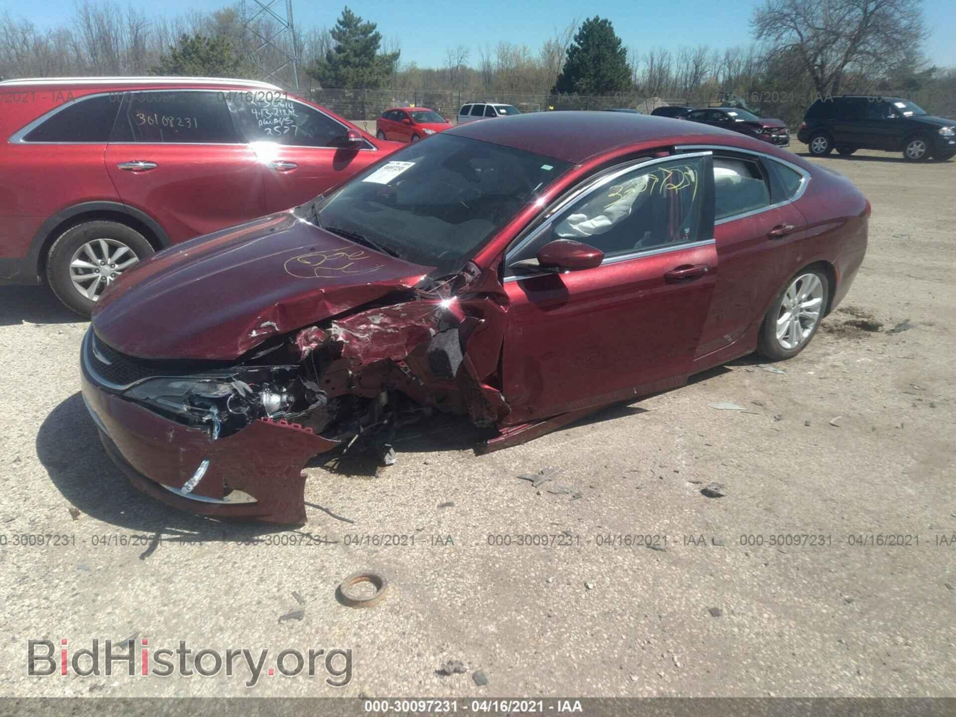 2016 CHRYSLER 200 - VIN: 1C3CCCAB2GN154619 - Фото 2