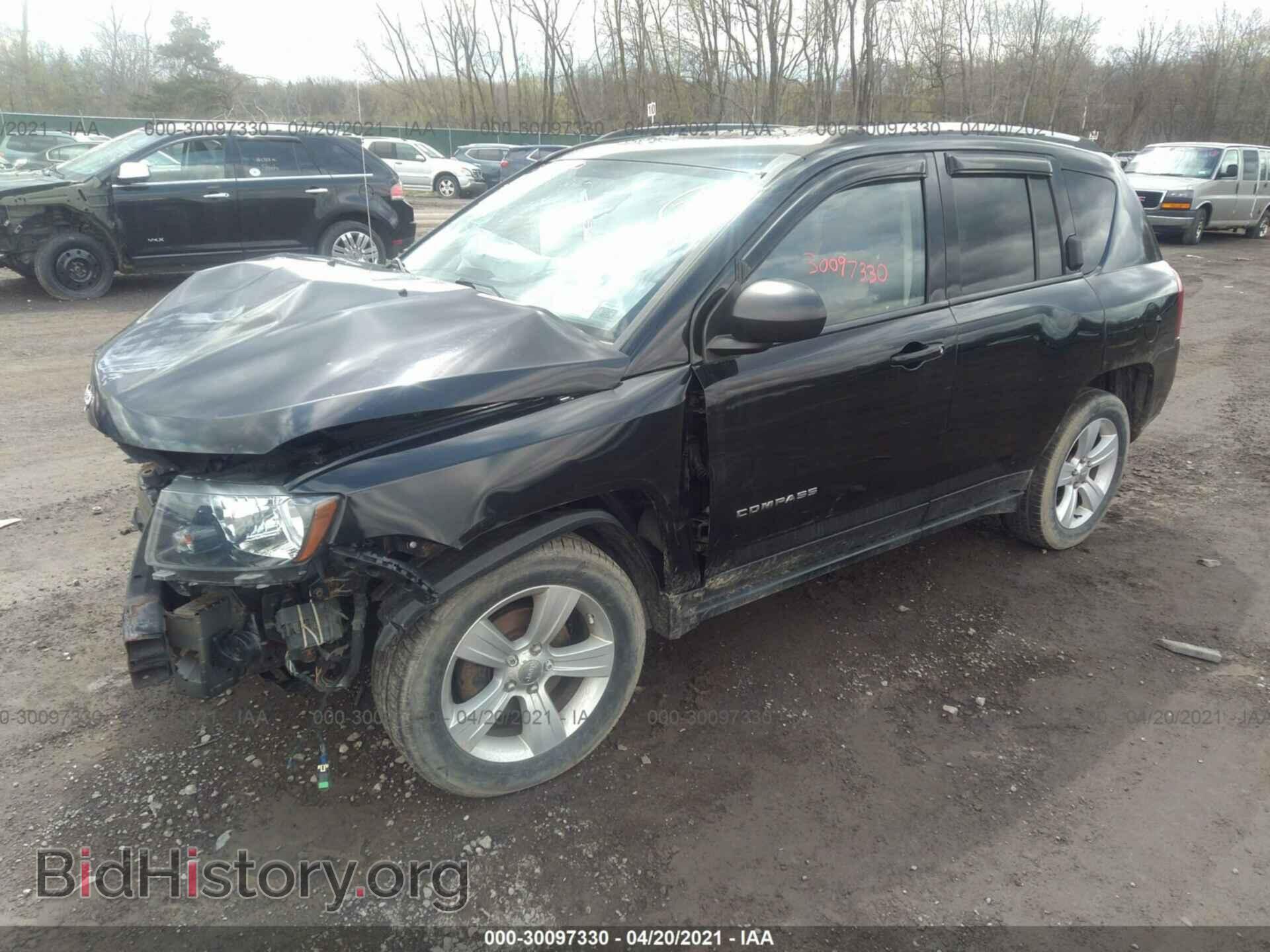 2014 JEEP COMPASS - VIN: 1C4NJDBB0ED505433 - Фото 2