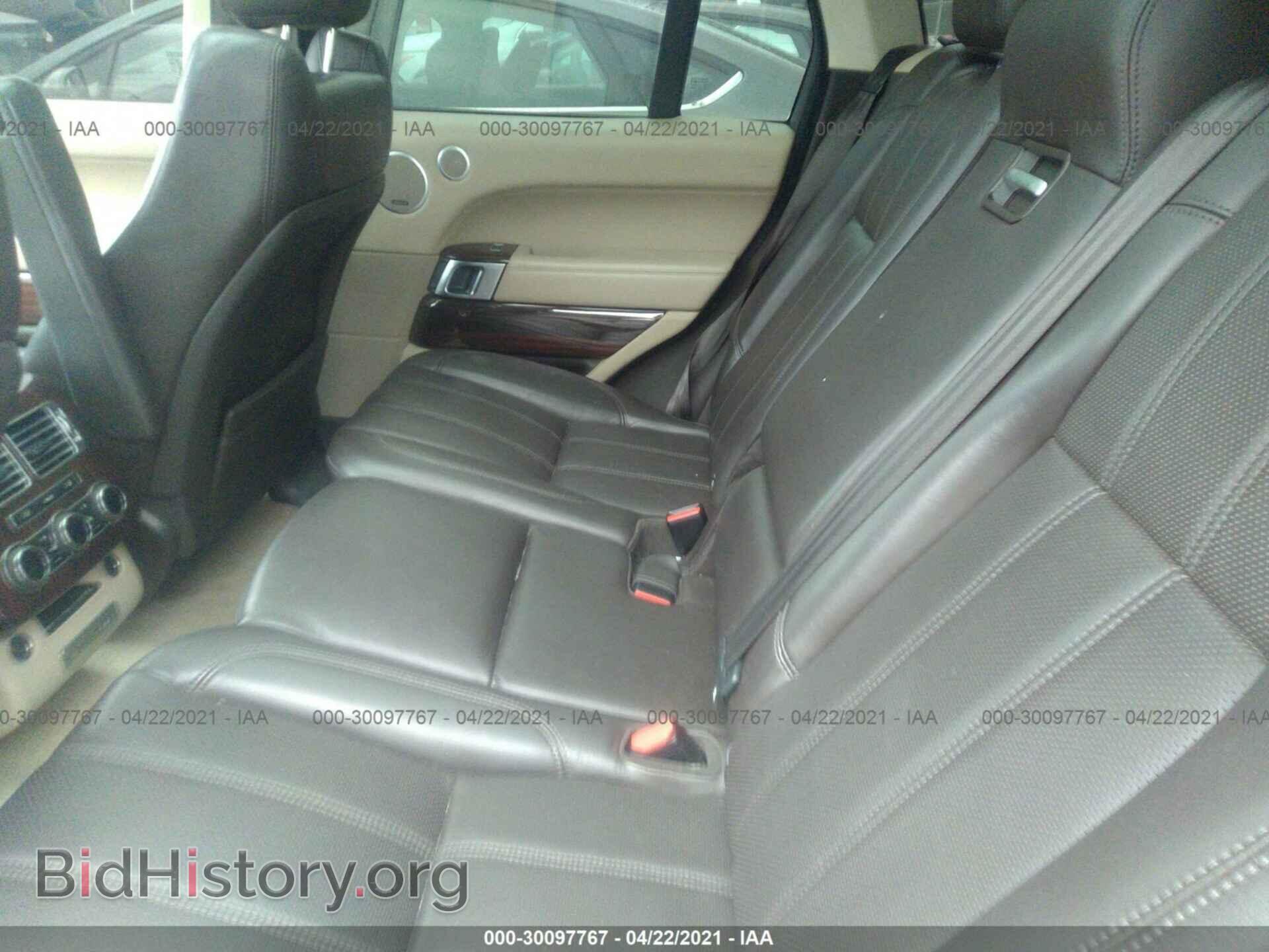 2014 LAND ROVER RANGE ROVER - VIN: SALGS2WF2EA140867 - Photo 8