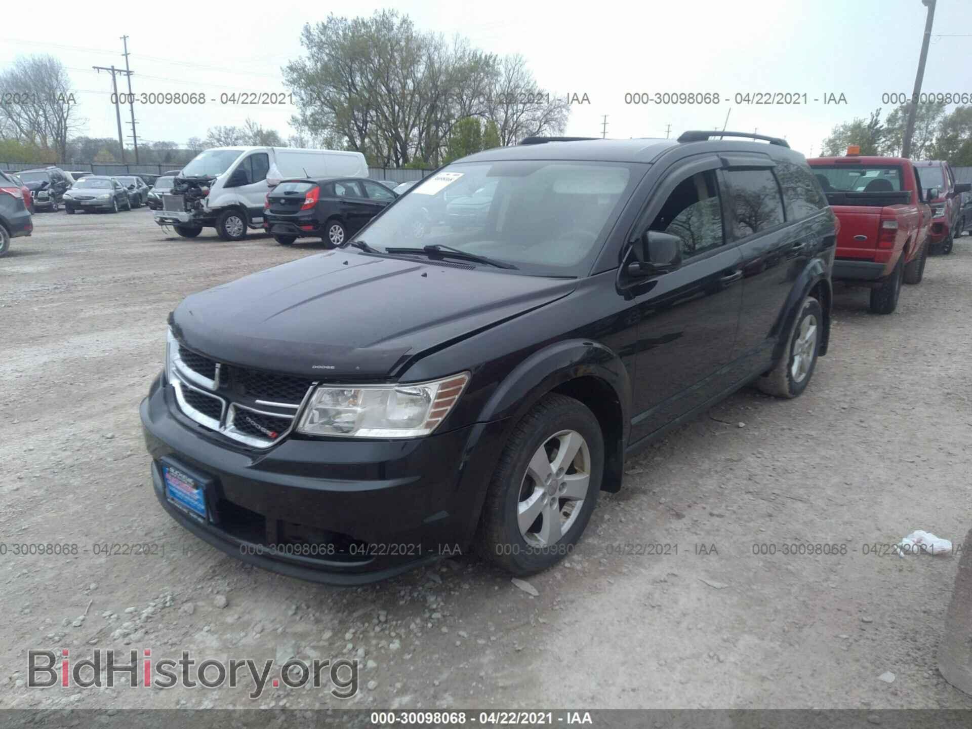 2011 DODGE JOURNEY - VIN: 3D4PH1FG7BT520898 - Фото 2
