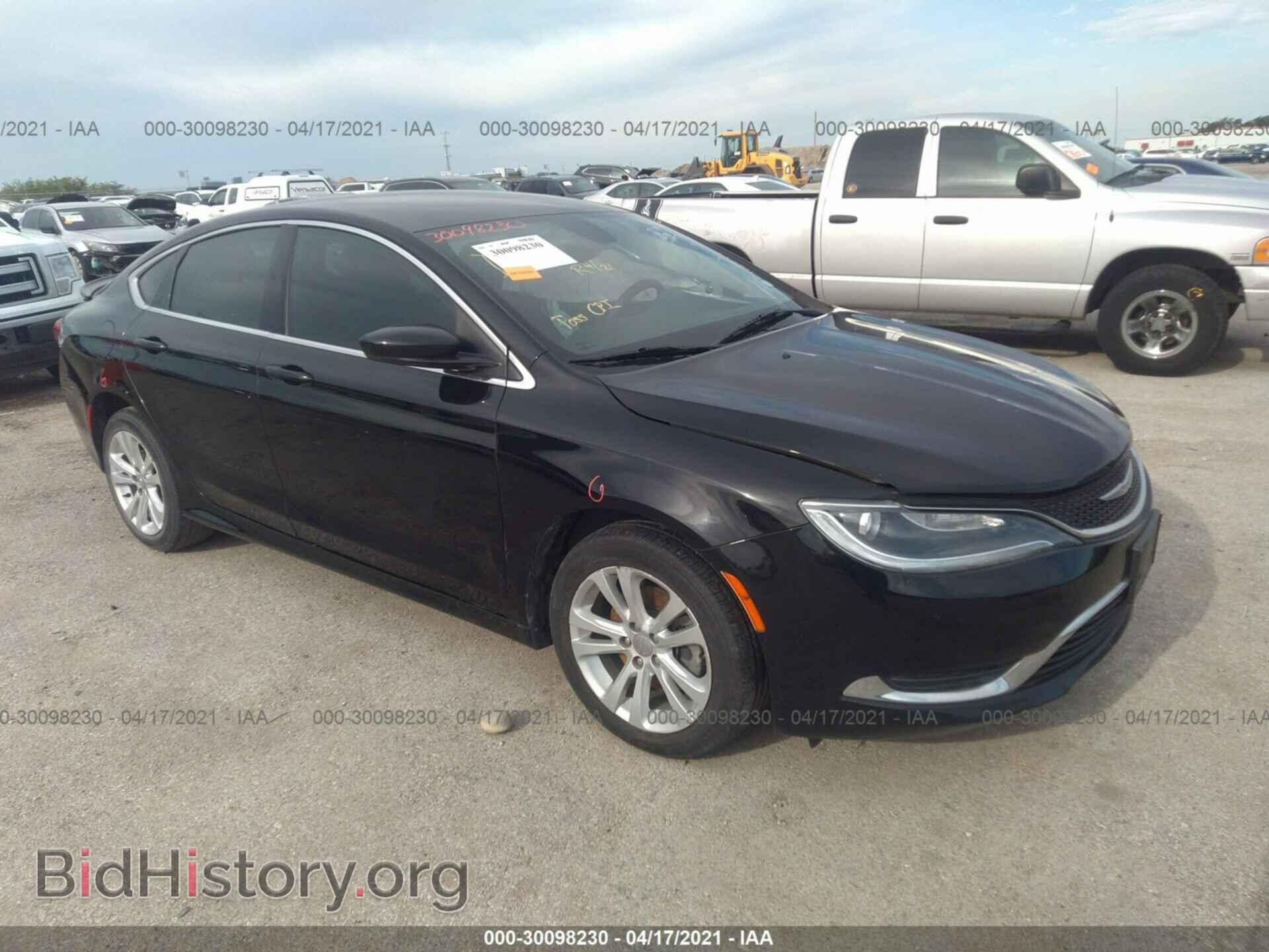 Фотография 1C3CCCAB7GN124967 - CHRYSLER 200 2016