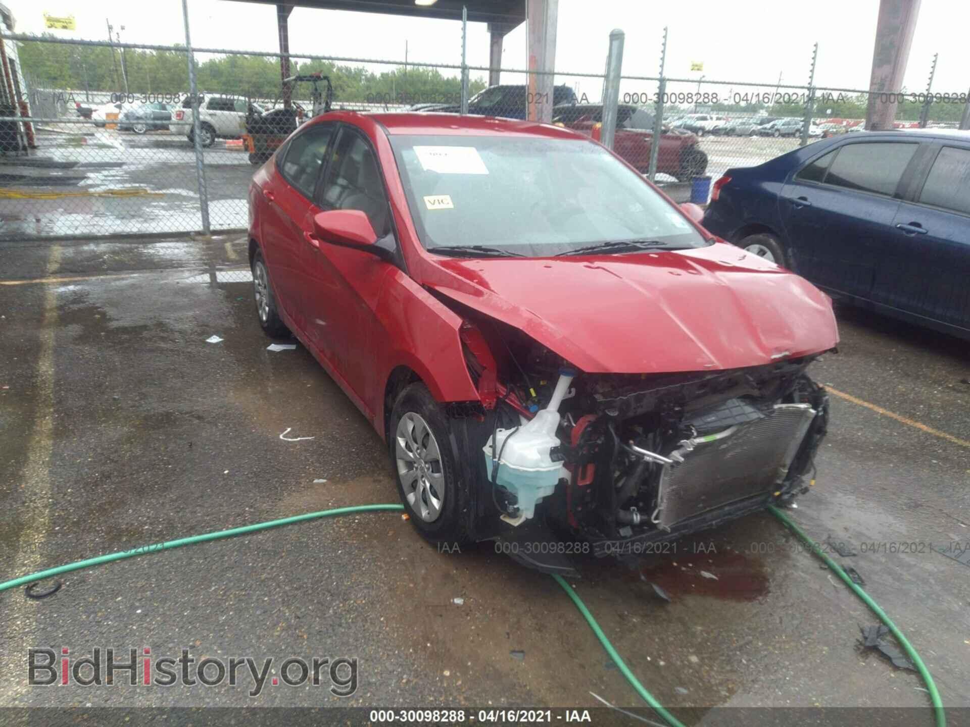 Фотография KMHCT4AE6HU361058 - HYUNDAI ACCENT 2017