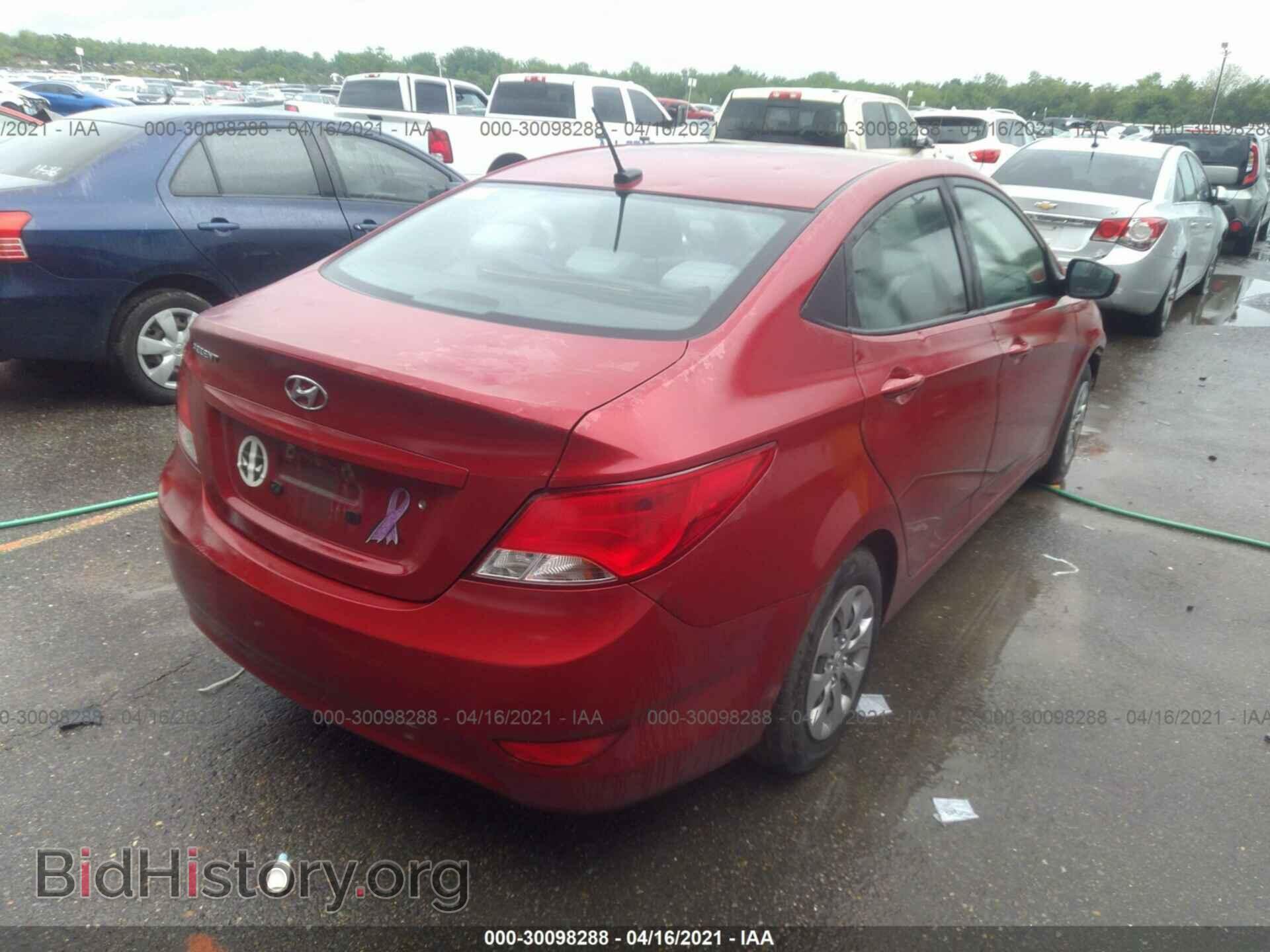 2017 HYUNDAI ACCENT - VIN: KMHCT4AE6HU361058 - Фото 4